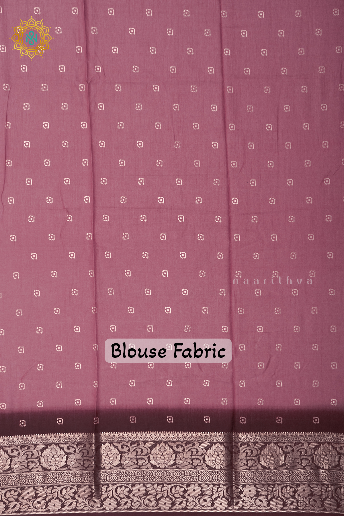 ROUGE PINK WITH MAROON - DOLA SILK