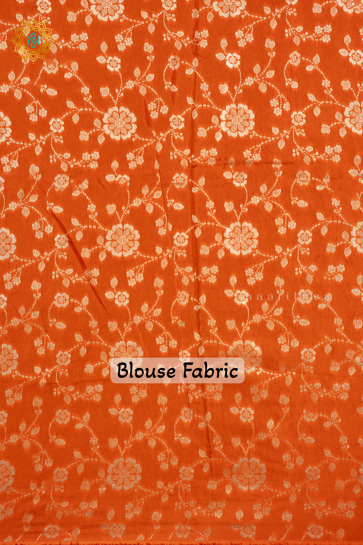 ORANGE - SEMI CREPE SILK