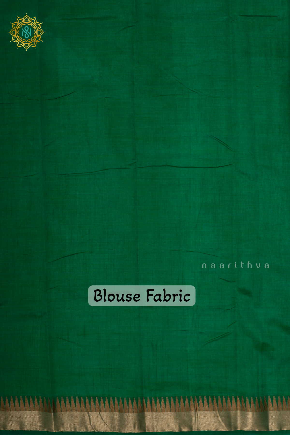 GREEN - SEMI TUSSAR SILK