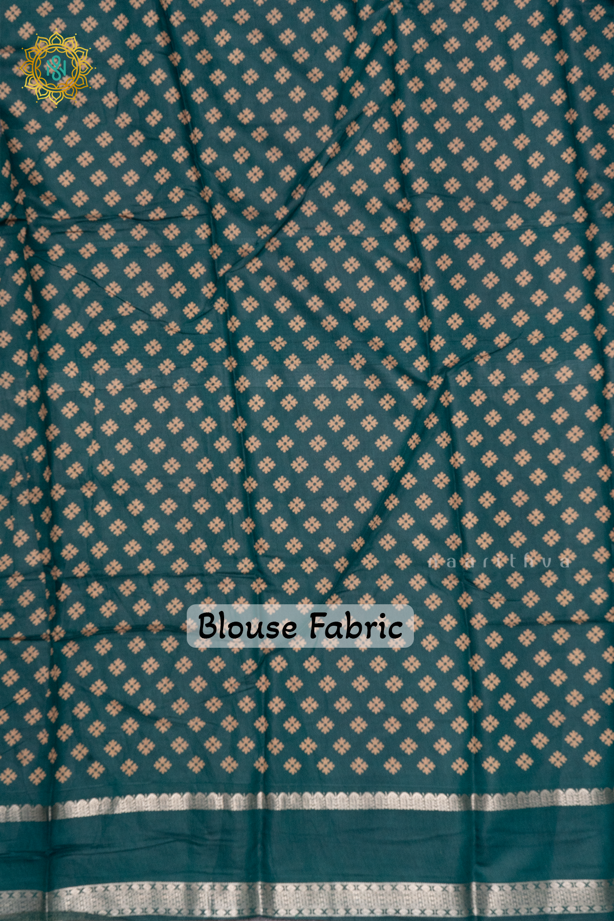 PINK WITH PEACOCK GREEN - SOFT COTTON