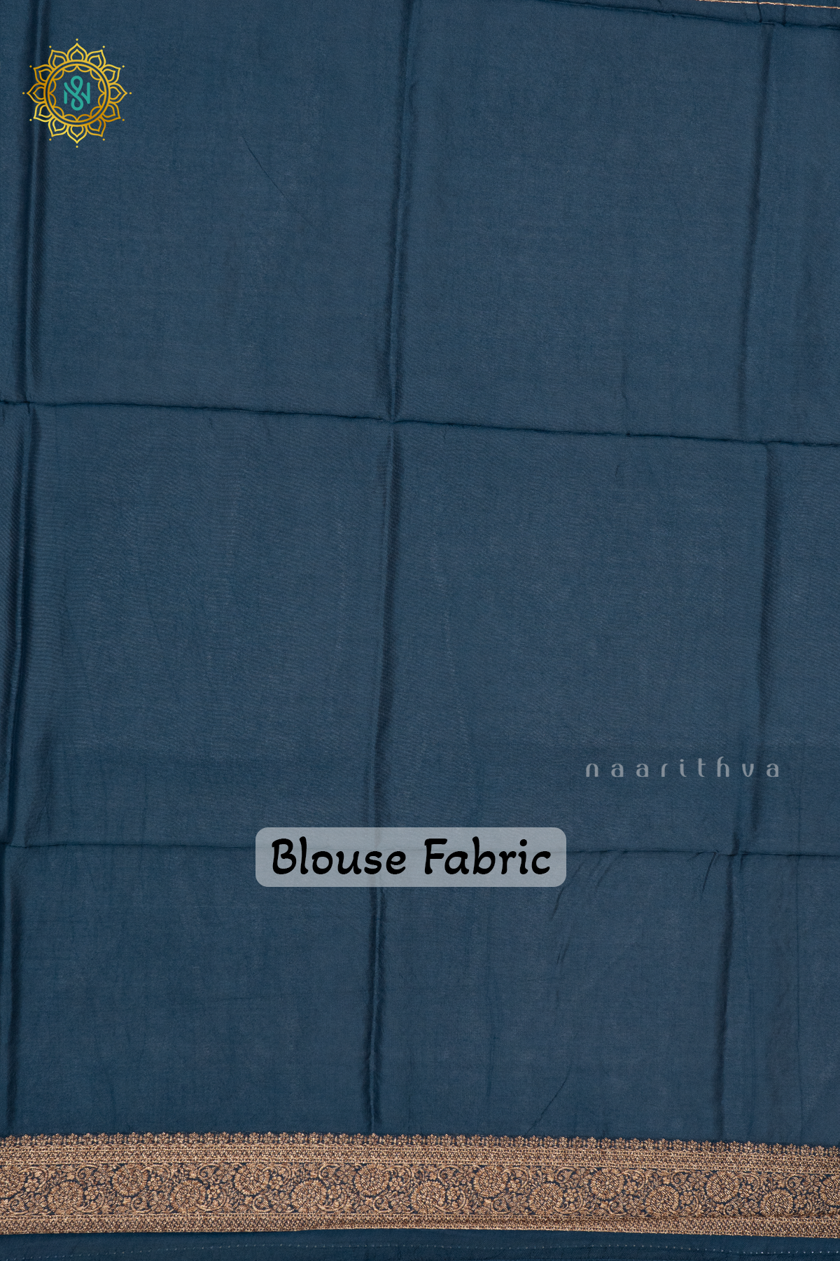 PEACOCK BLUE - SEMI TUSSAR SILK