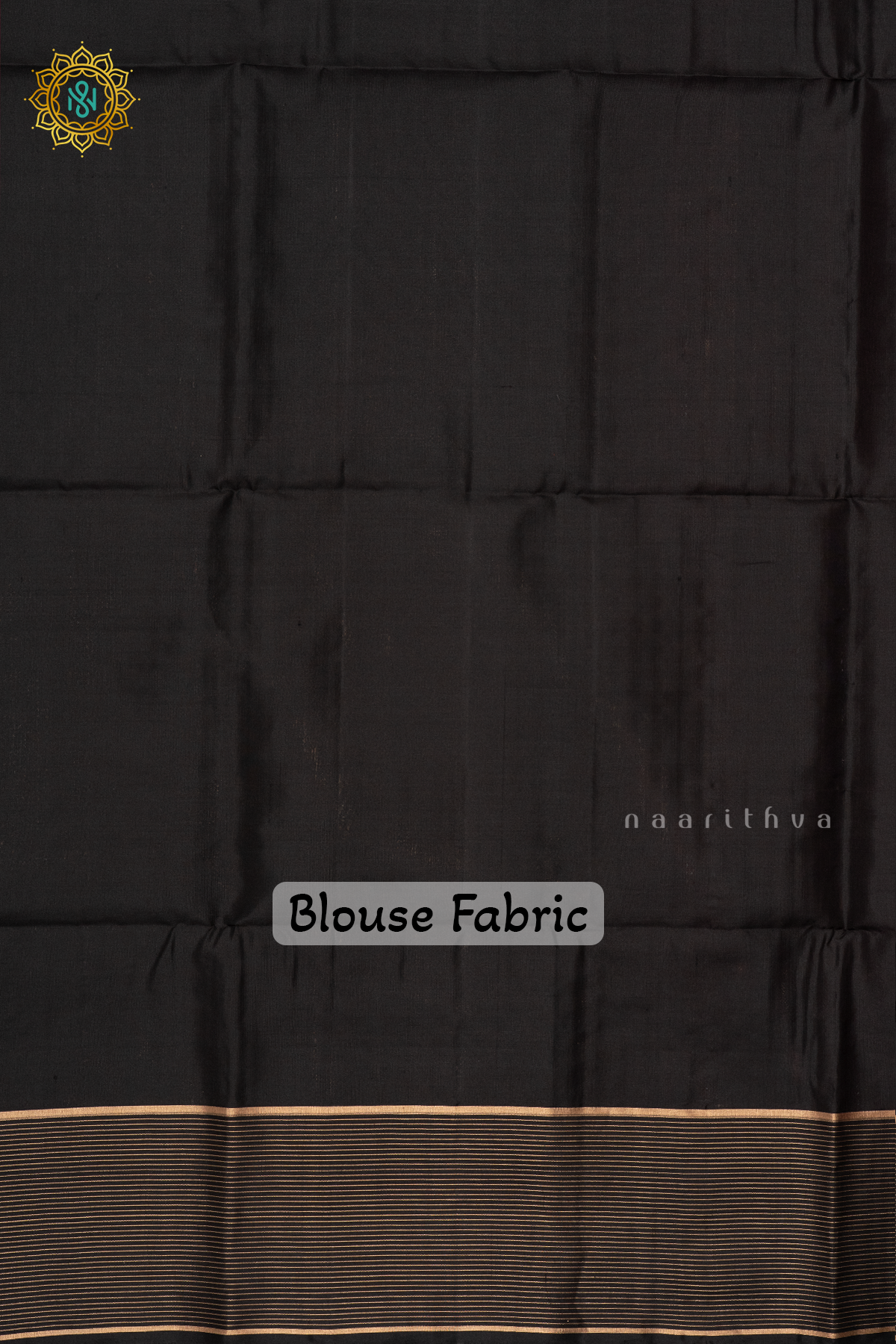 PINKISH ORANGE WITH BLACK - PURE KANJIVARAM SOFT SILK