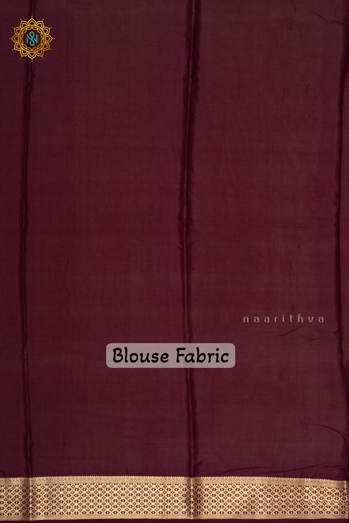 BROWN - SEMI MYSORE CREPE SILK