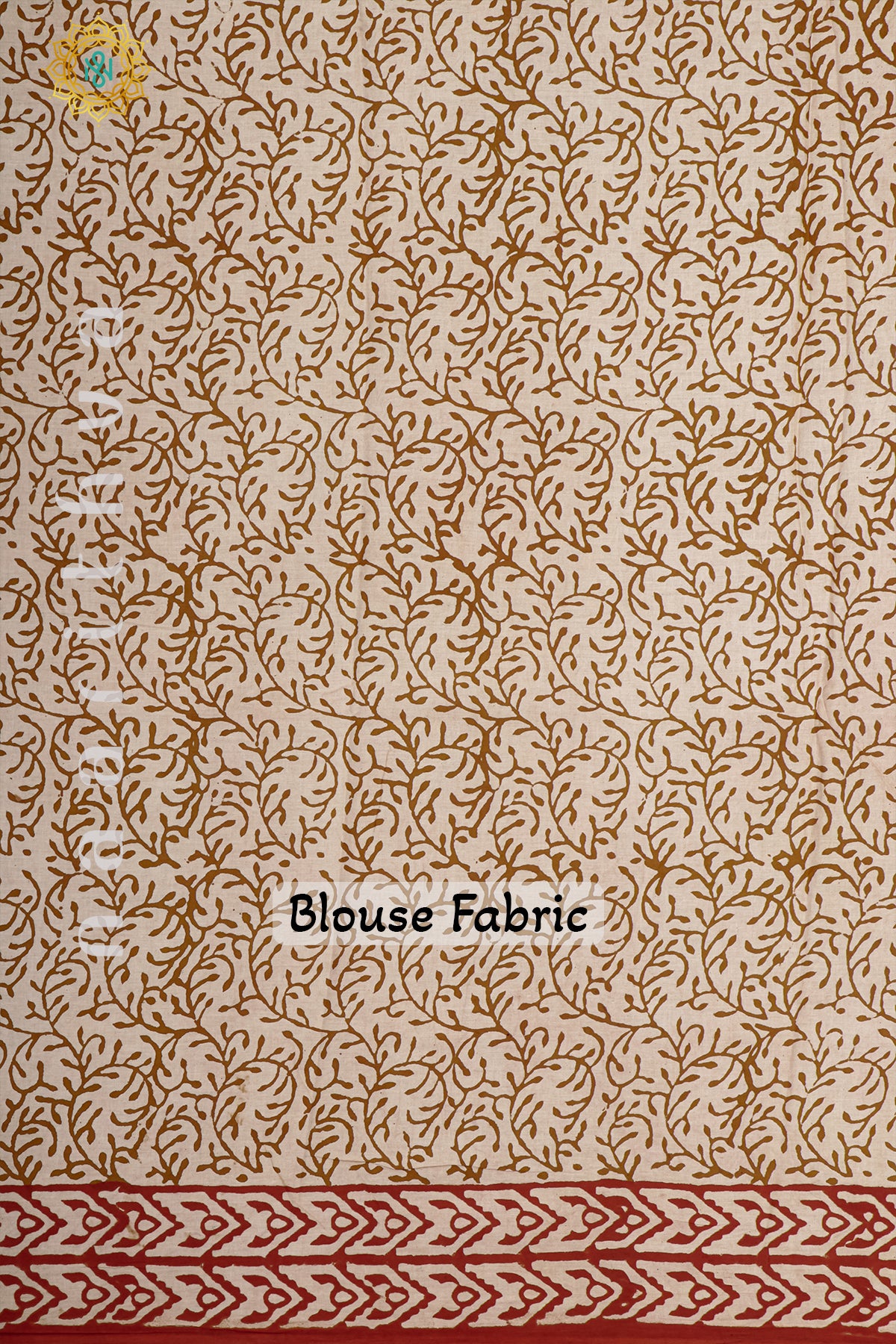 BLACK WITH RED - MUL COTTON