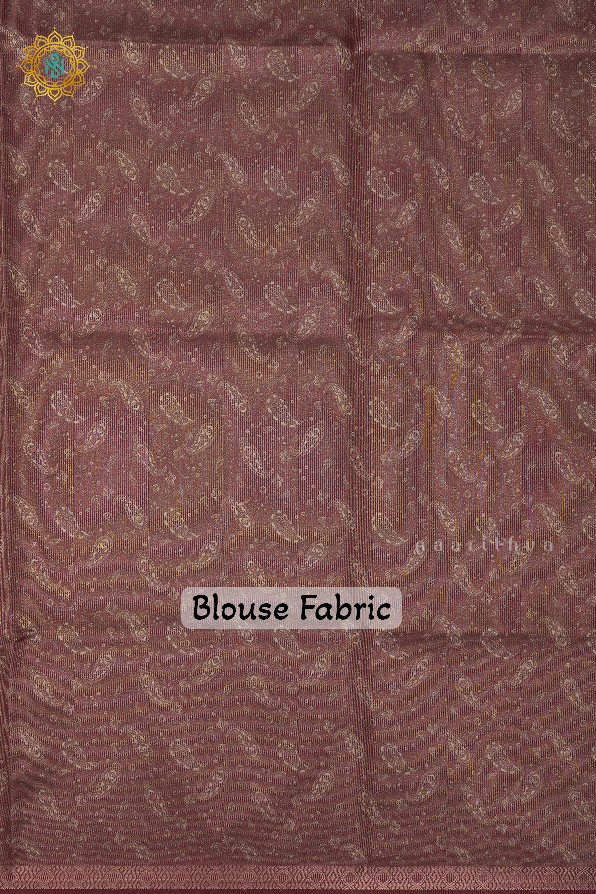 PEACH WITH BROWN - SEMI TISSUE