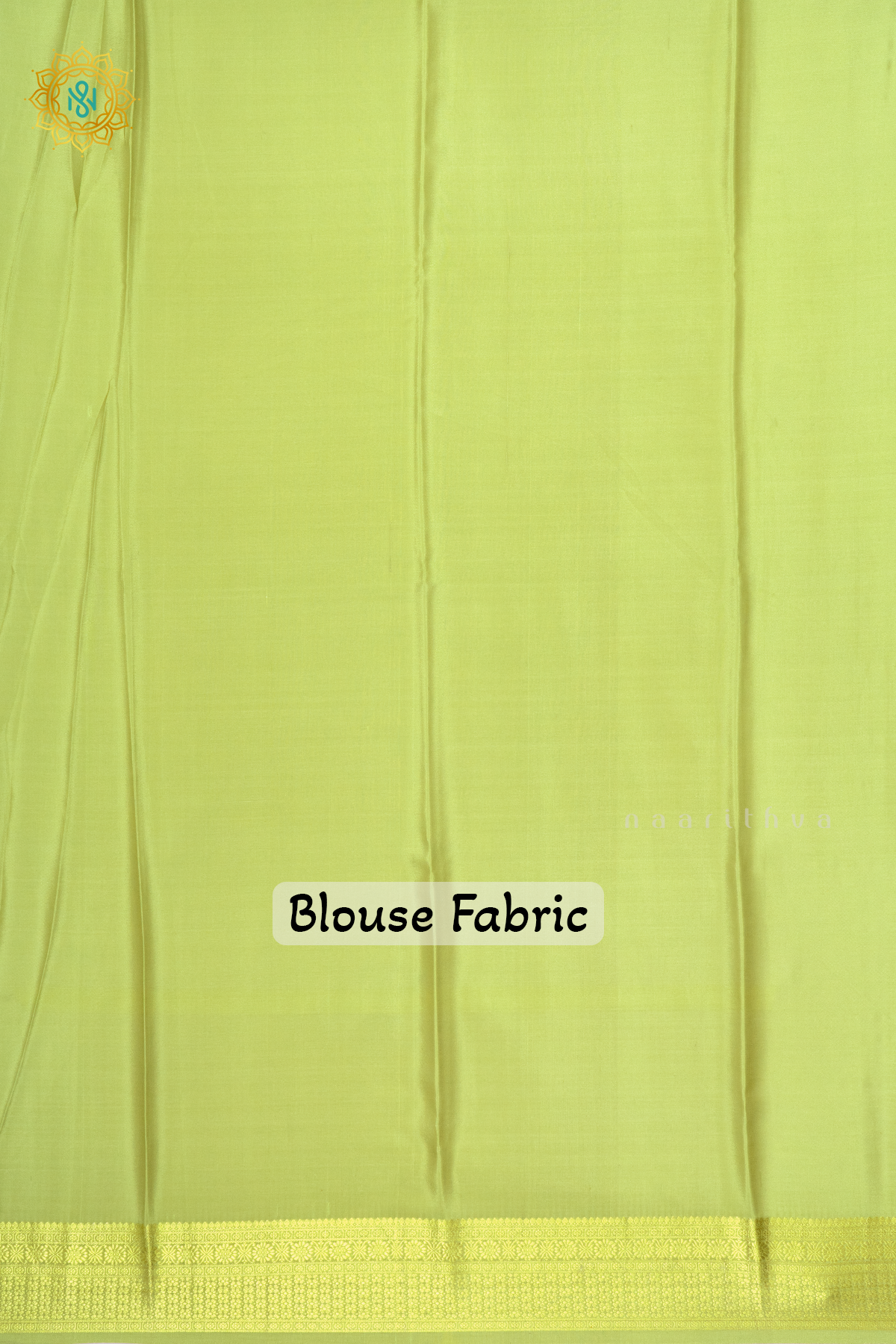 BOTTLE GREEN WITH LIGHT GREEN & PINK - PURE MYSORE CREPE SILK