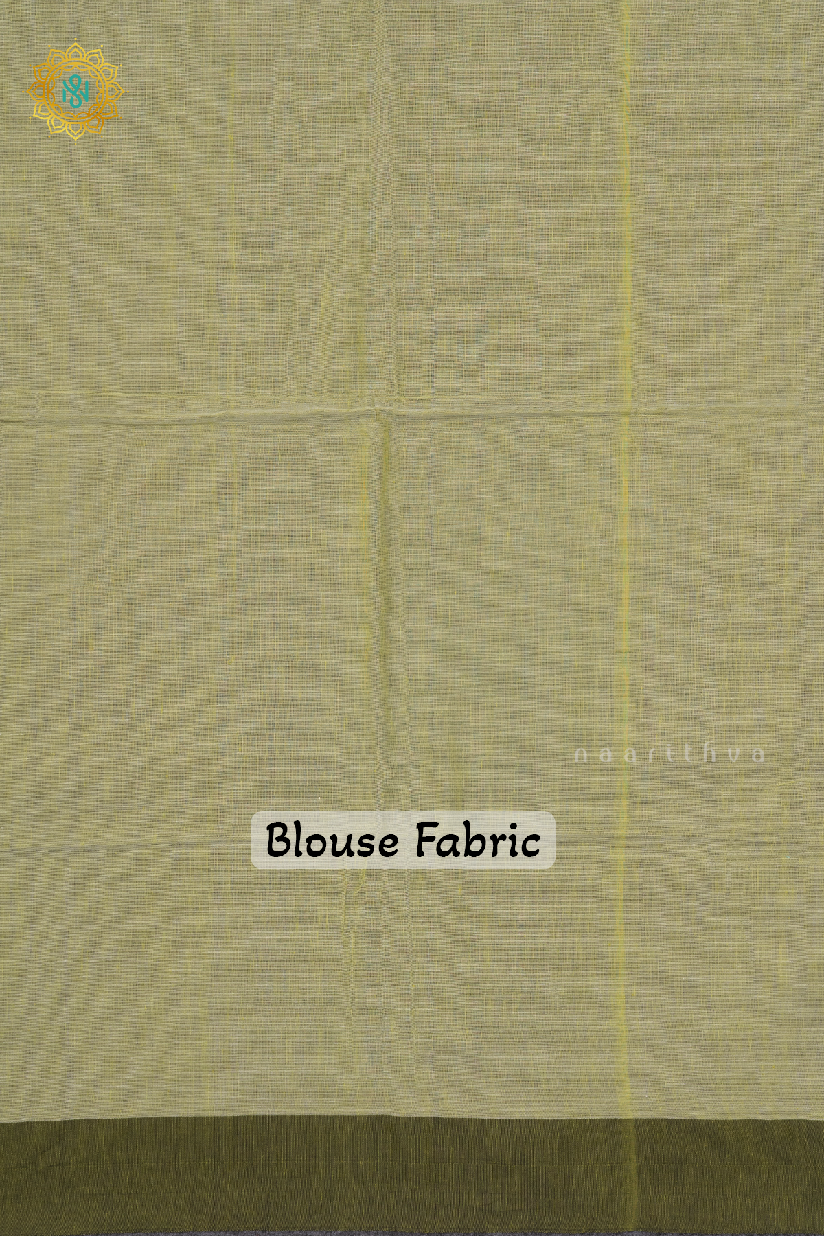 PARROT GREEN WITH BLACK - MUL COTTON