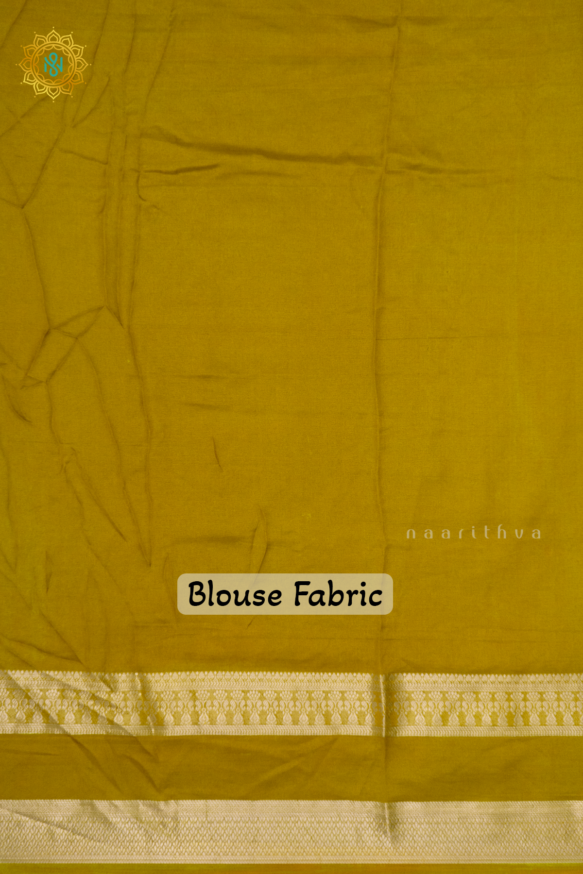 MUSTRAD WITH LEMON YELLOW - SEMI GEORGETTE