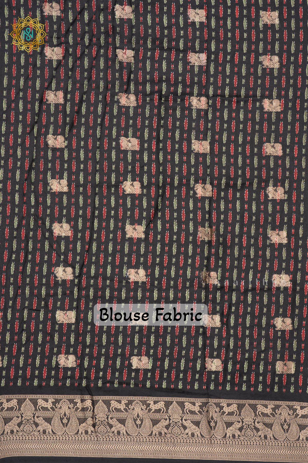 BLACK - SEMI GEORGETTE