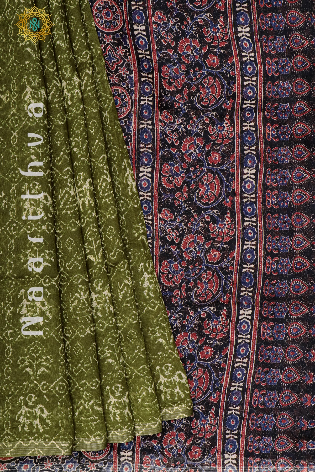 OLIVE GREEN - LINEN BY COTTON