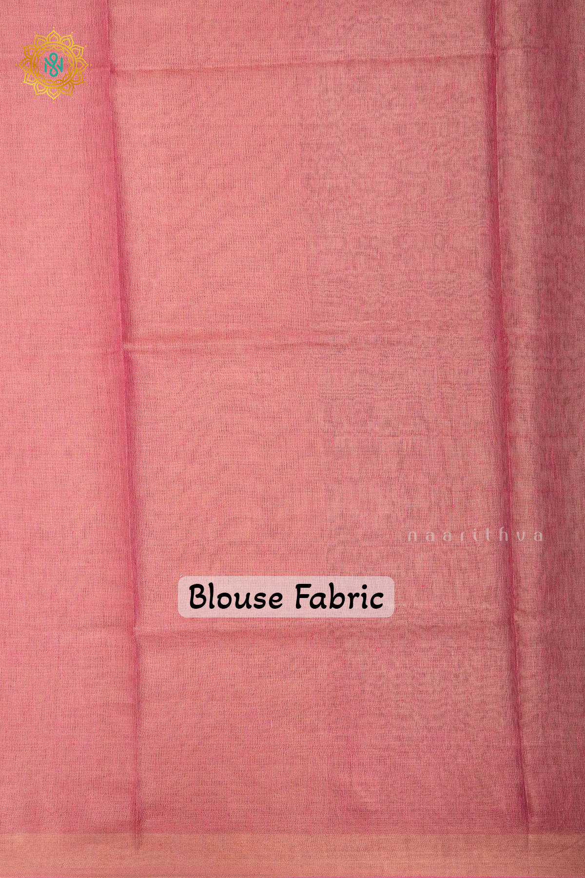 OFF WHITE WITH PEACHISH PINK - LINEN TISSUE