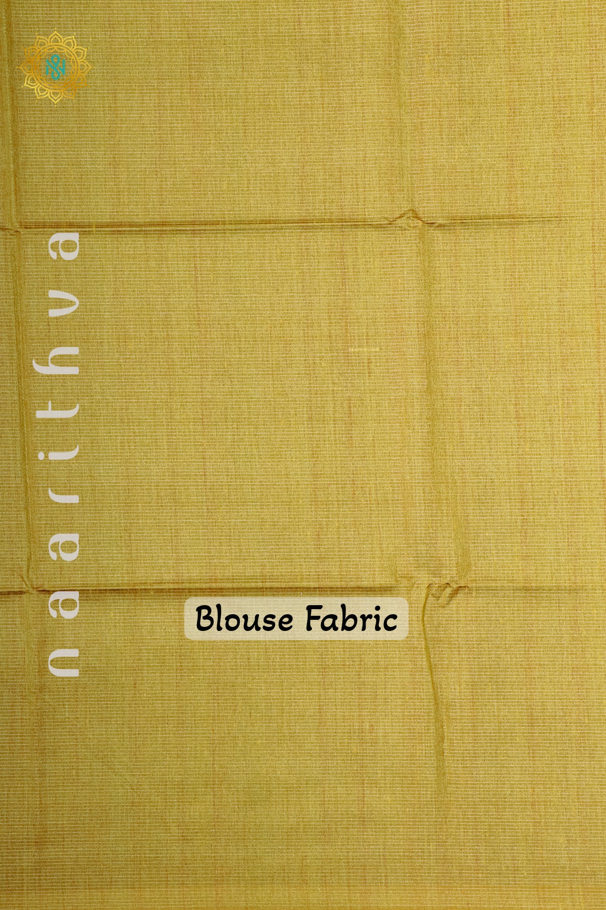 OFF WHITE WITH YELLOW - SEMI TUSSAR SILK