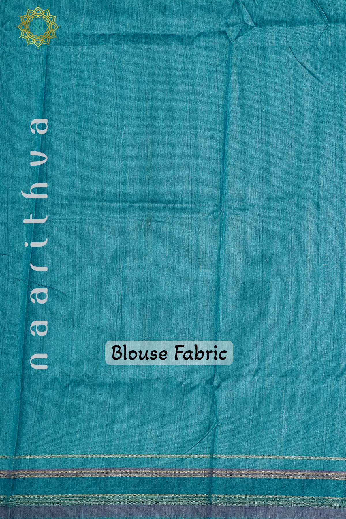 LAVENDER WITH CYAN GREEN - SEMI TUSSAR