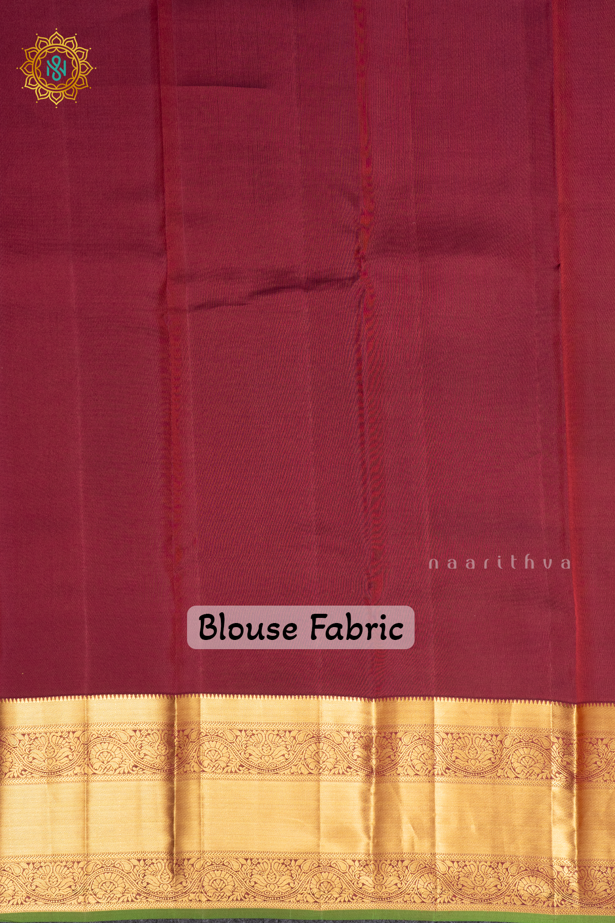 ORANGE WITH MAROON - PURE KANJIVARAM MIX