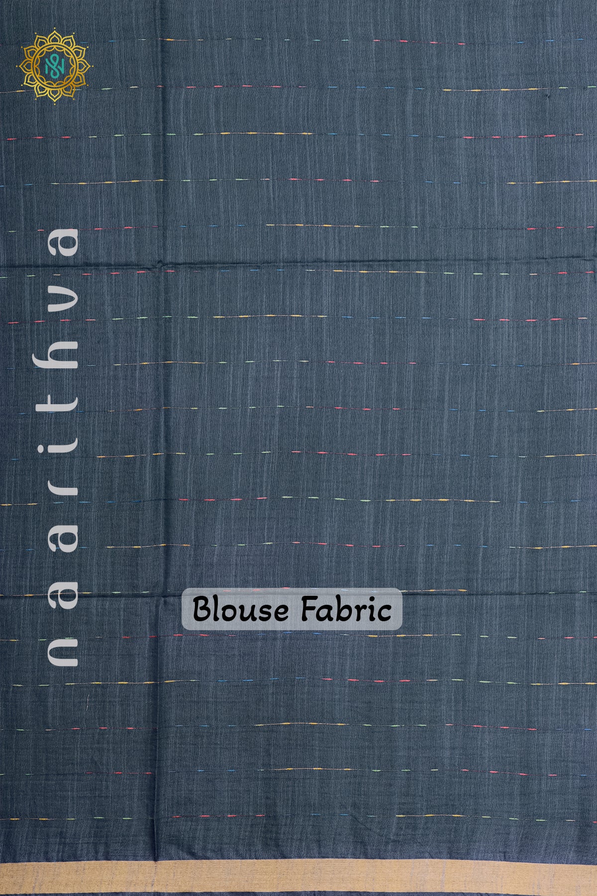 LAVENDER WITH GREY - SLUB COTTON