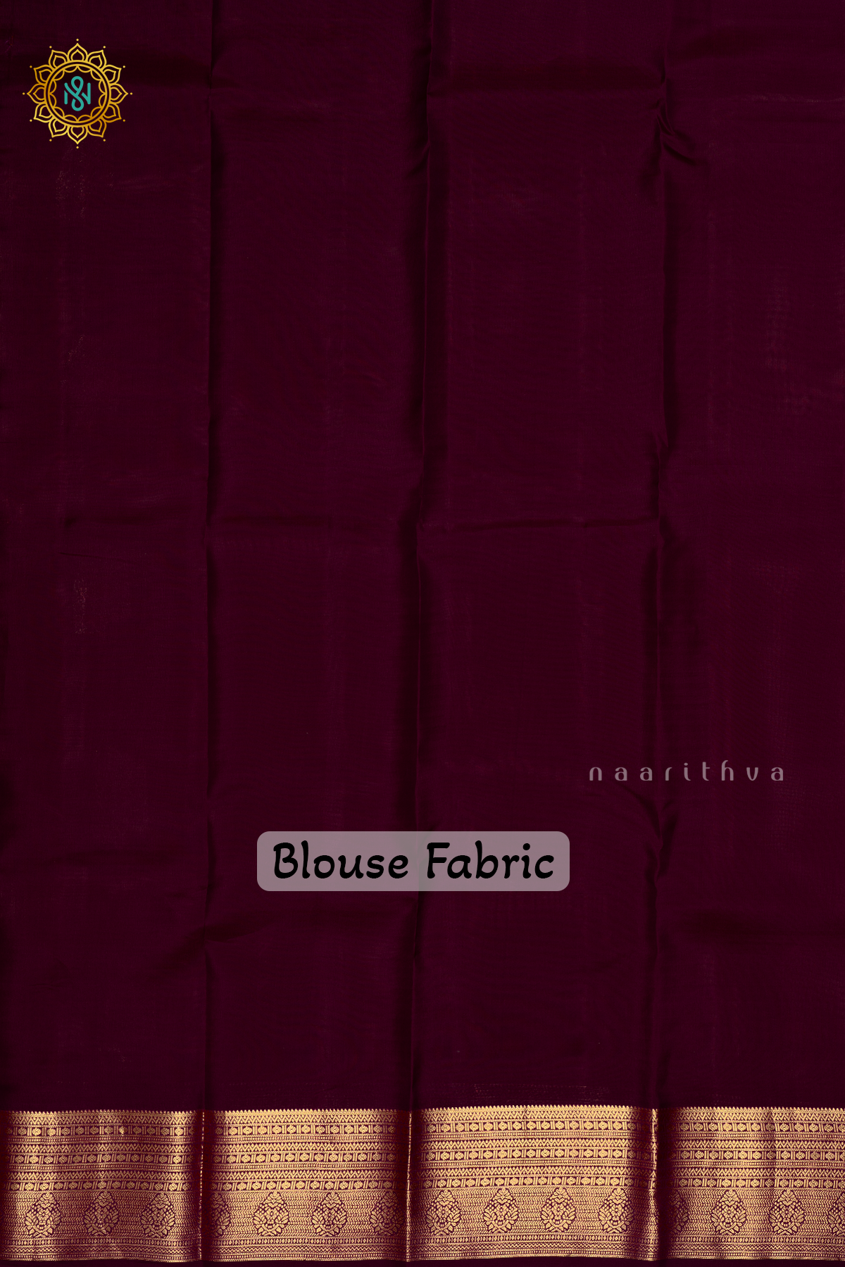 Mustard with Wine Pure Mix Kanjivaram Silk Saree with Zari Woven Stripes, Buttas and Zari Woven Contrast Border