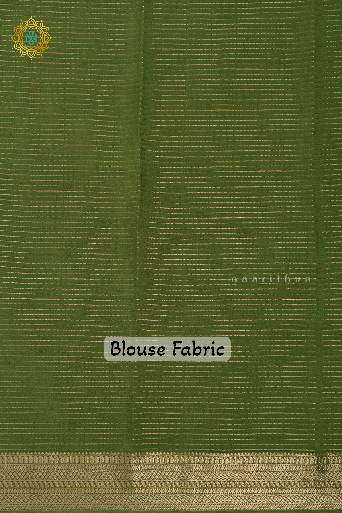 Parrot Green With Yellow Semi Georgette Saree With Printed Body And Contrast Zari Border