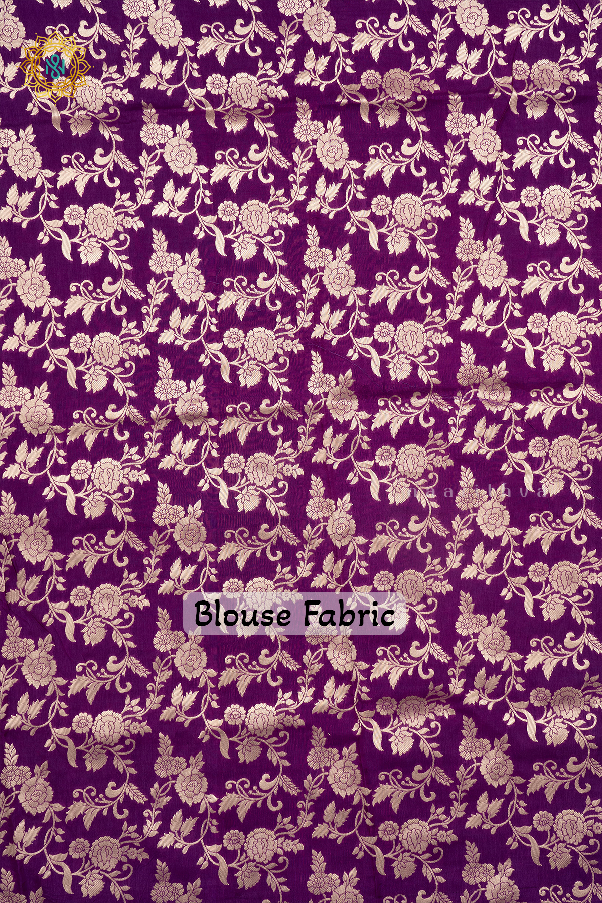 PURPLE - SEMI CREPE SILK