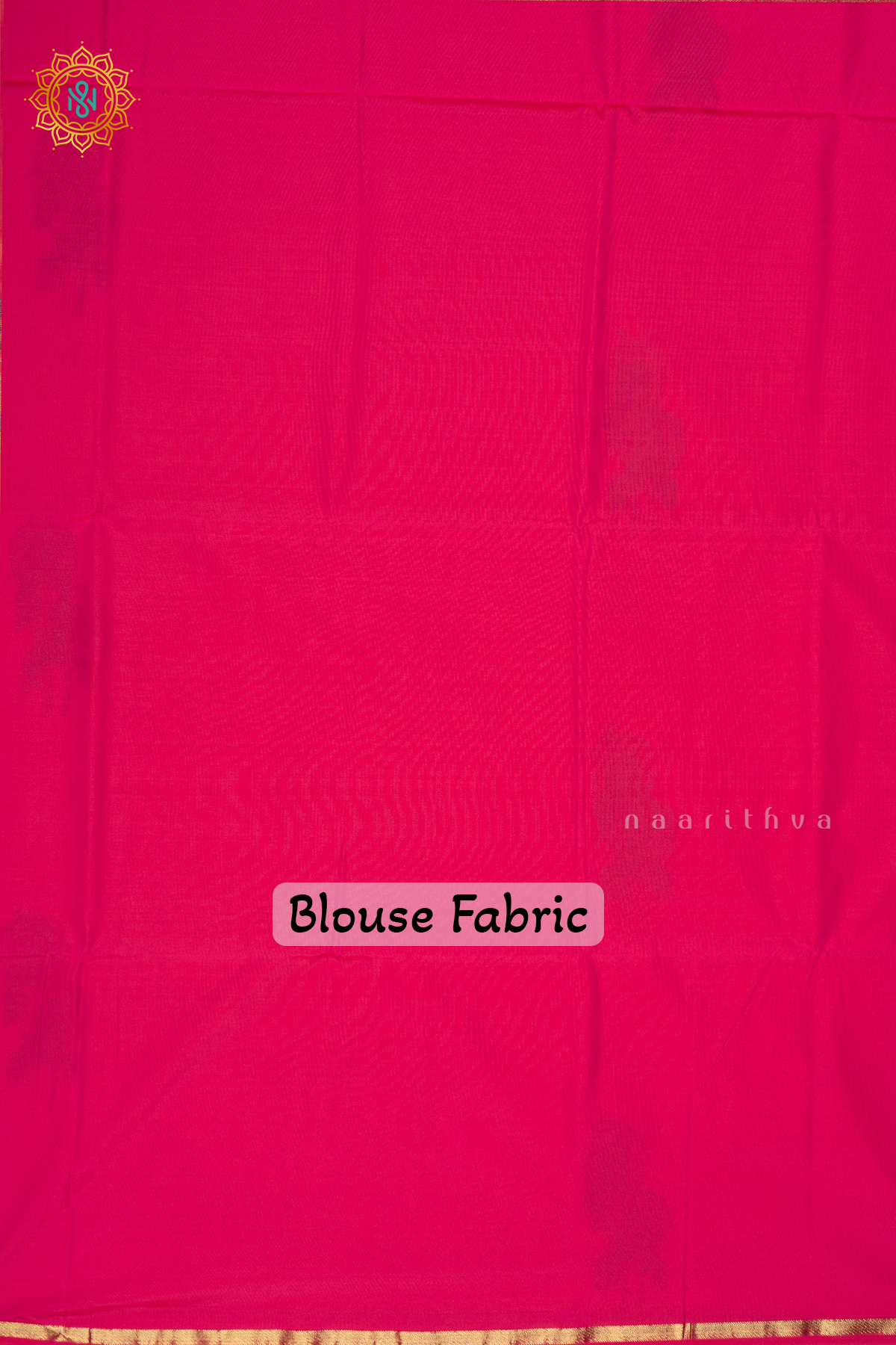 Peachish Pink With Rani Pink Semi Soft Silk Saree With Zari Buttas All Over And Contrast Gap Border