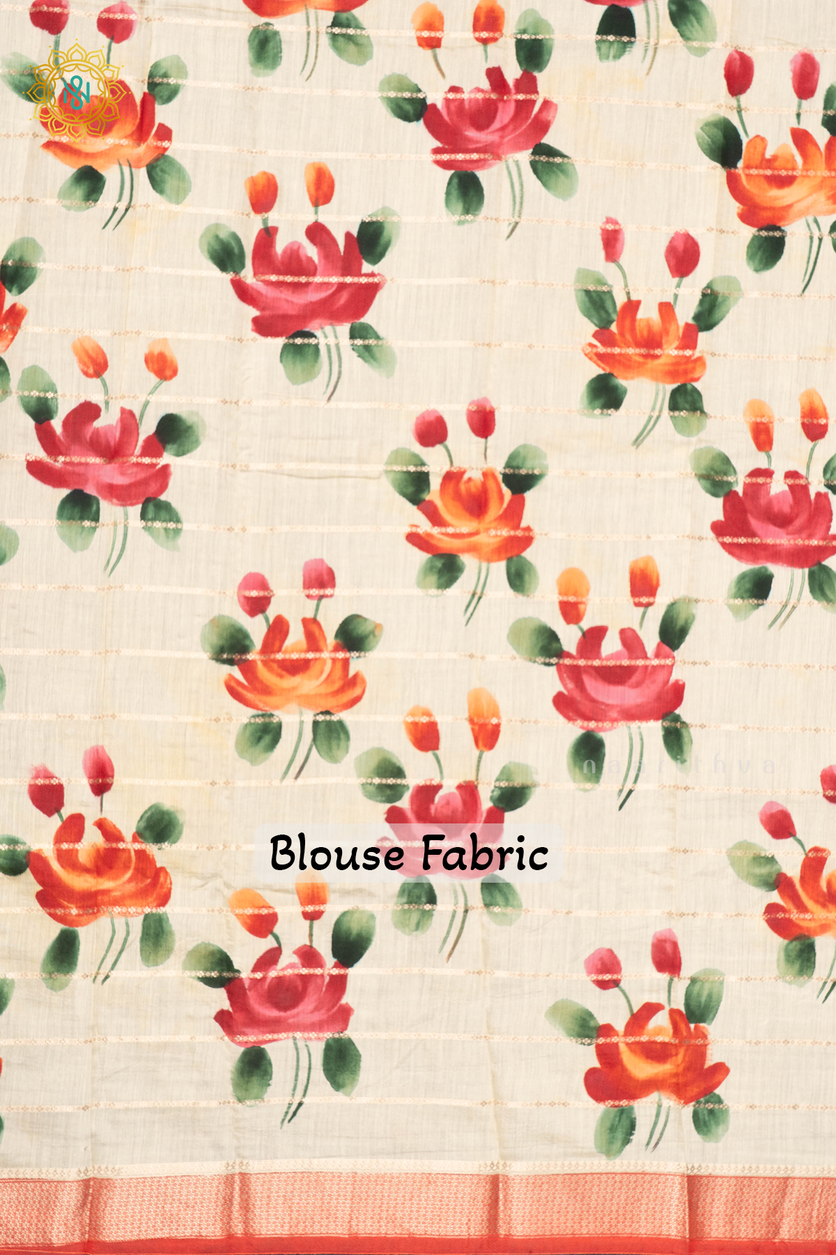 YELLOW WITH RED - BUTTER CREPE