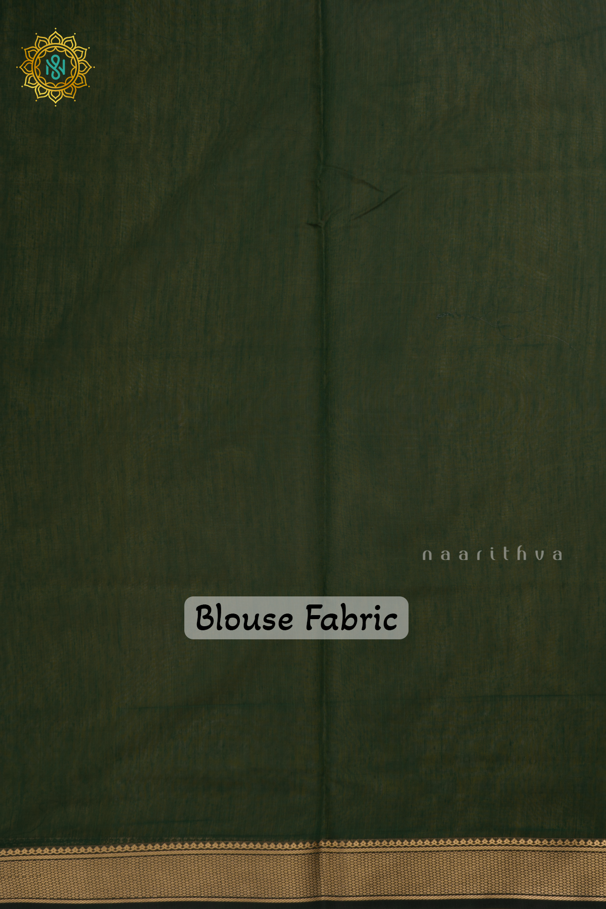 Lemon Green With Bottle Greeen Silk Cotton Saree With Zari Woven Buttas And Contrast Zari Border