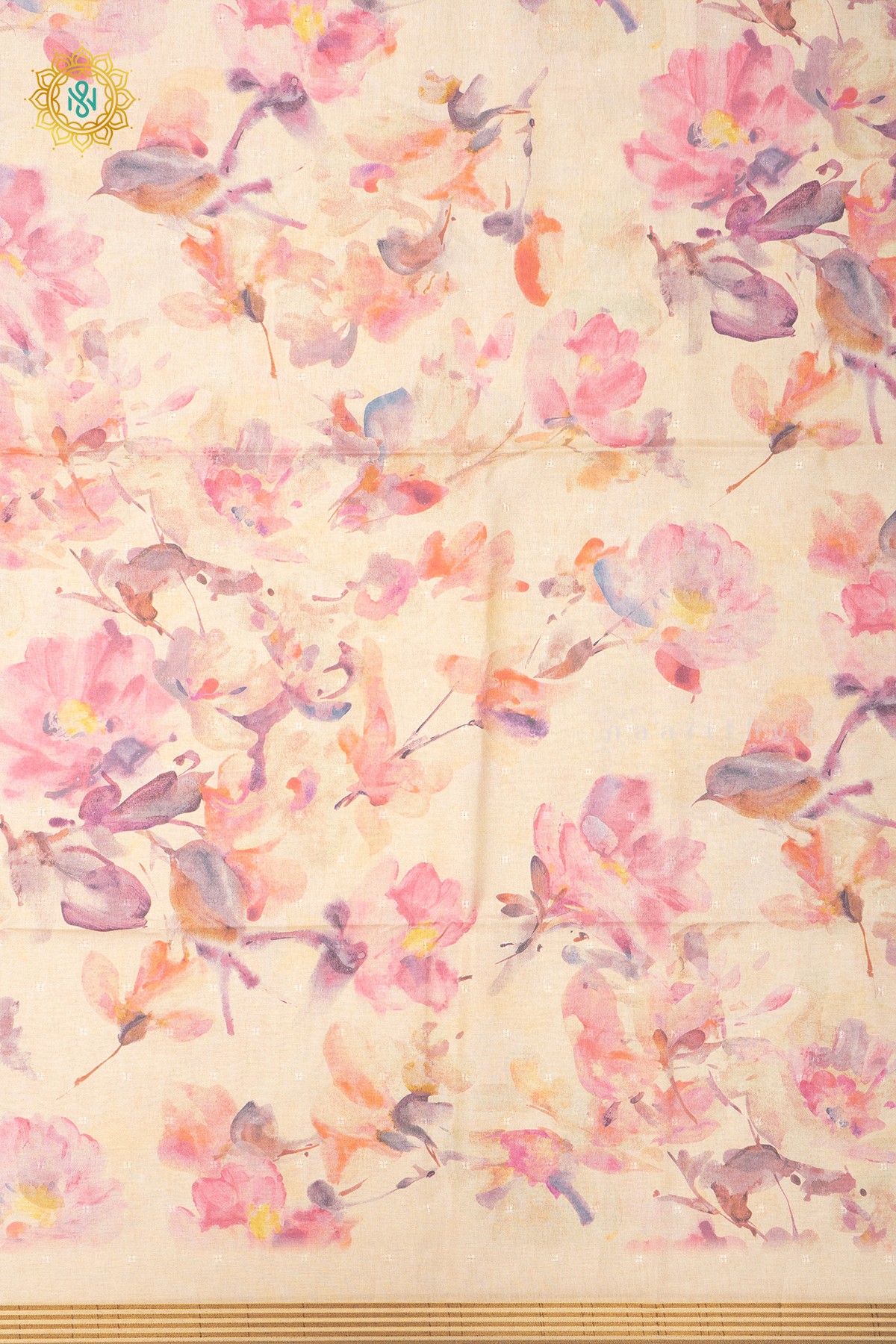 OFF WHITE - SEMI TUSSAR SILK