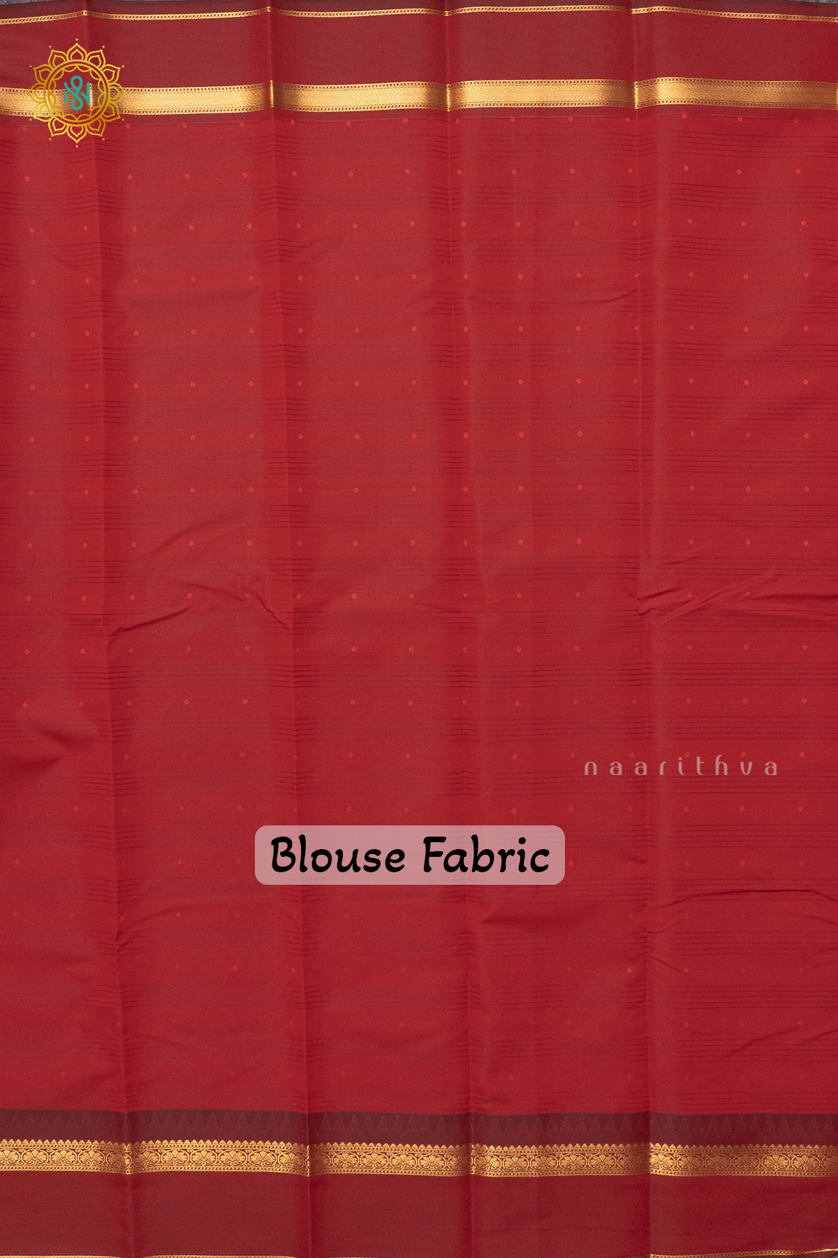 LIGHT PINK WITH RED - SEMI KANCHI