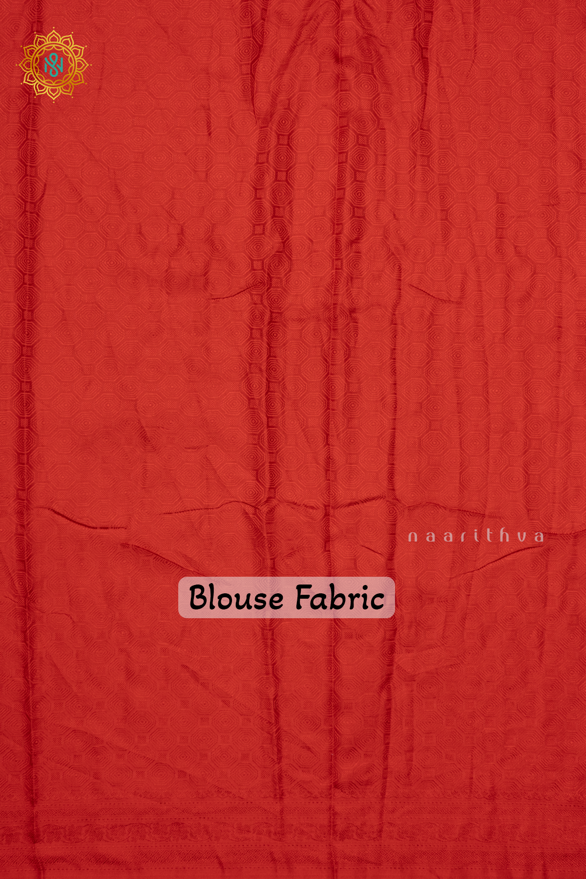 RED - SATIN BANARASI