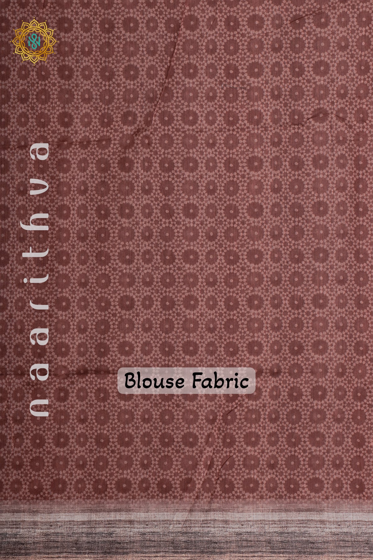 LIGHT BROWN - CHANDERI SILK COTTON