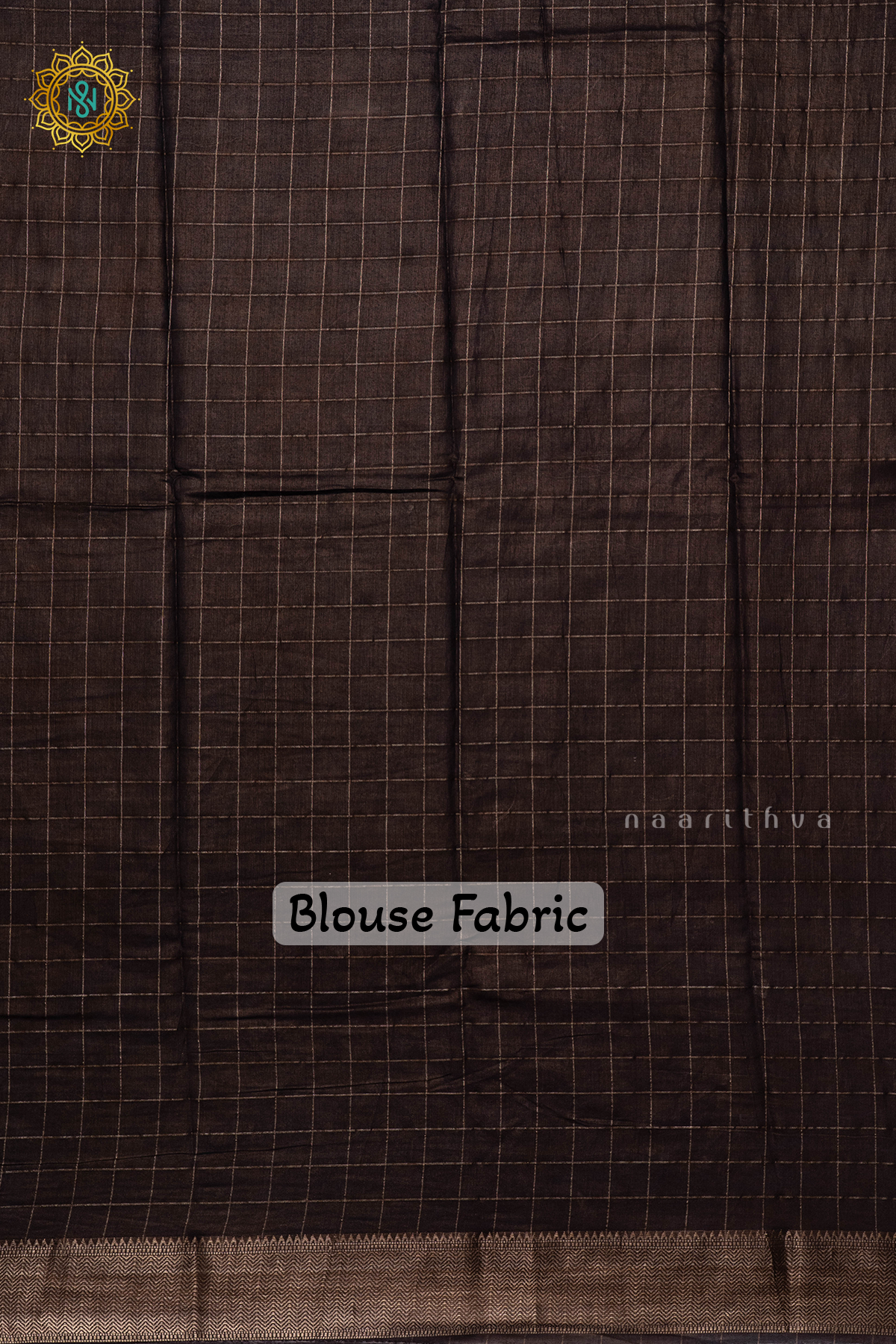 RED WITH BLACK - VISCOSE COTTON