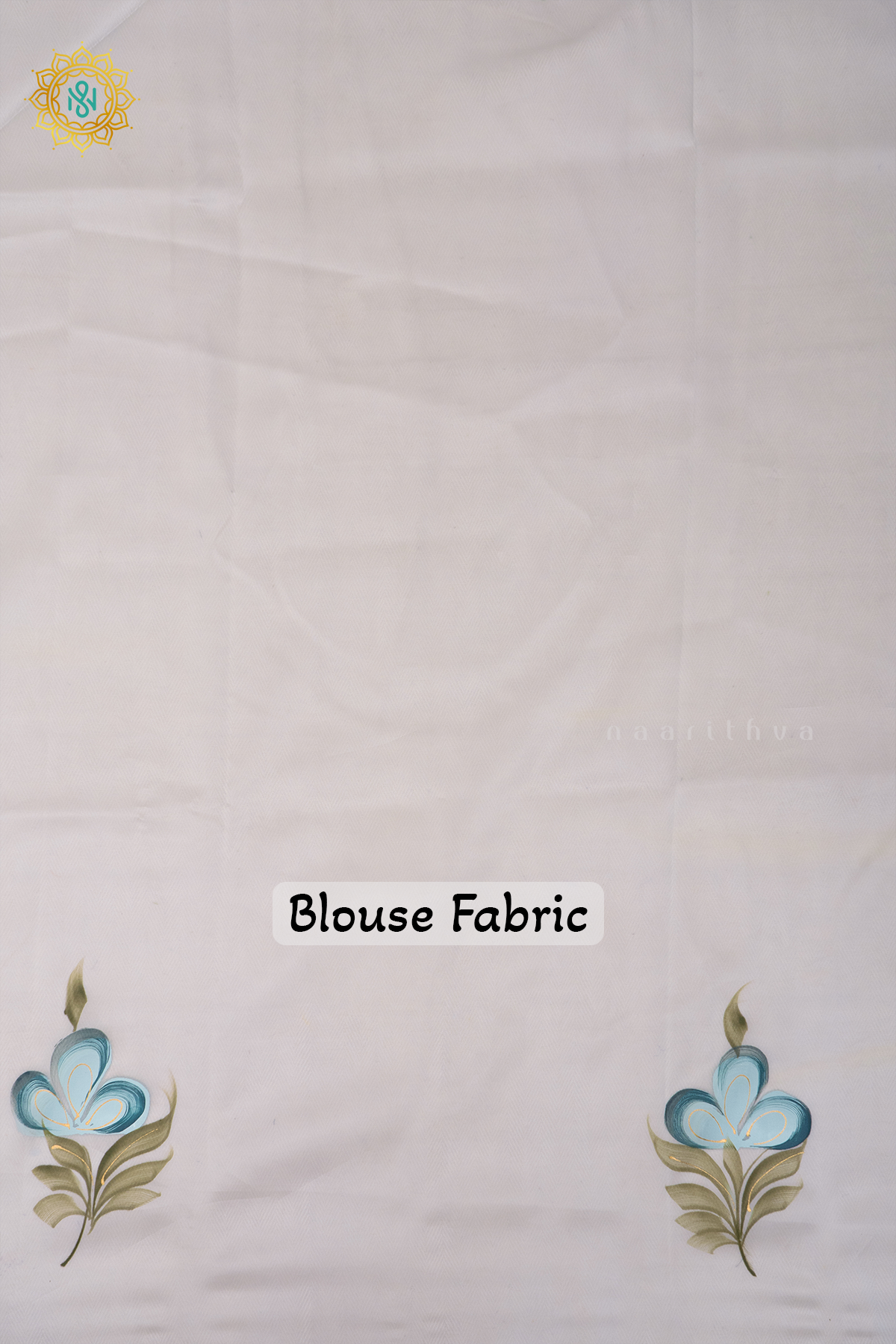 GREY - ORGANZA HAND PAINTED