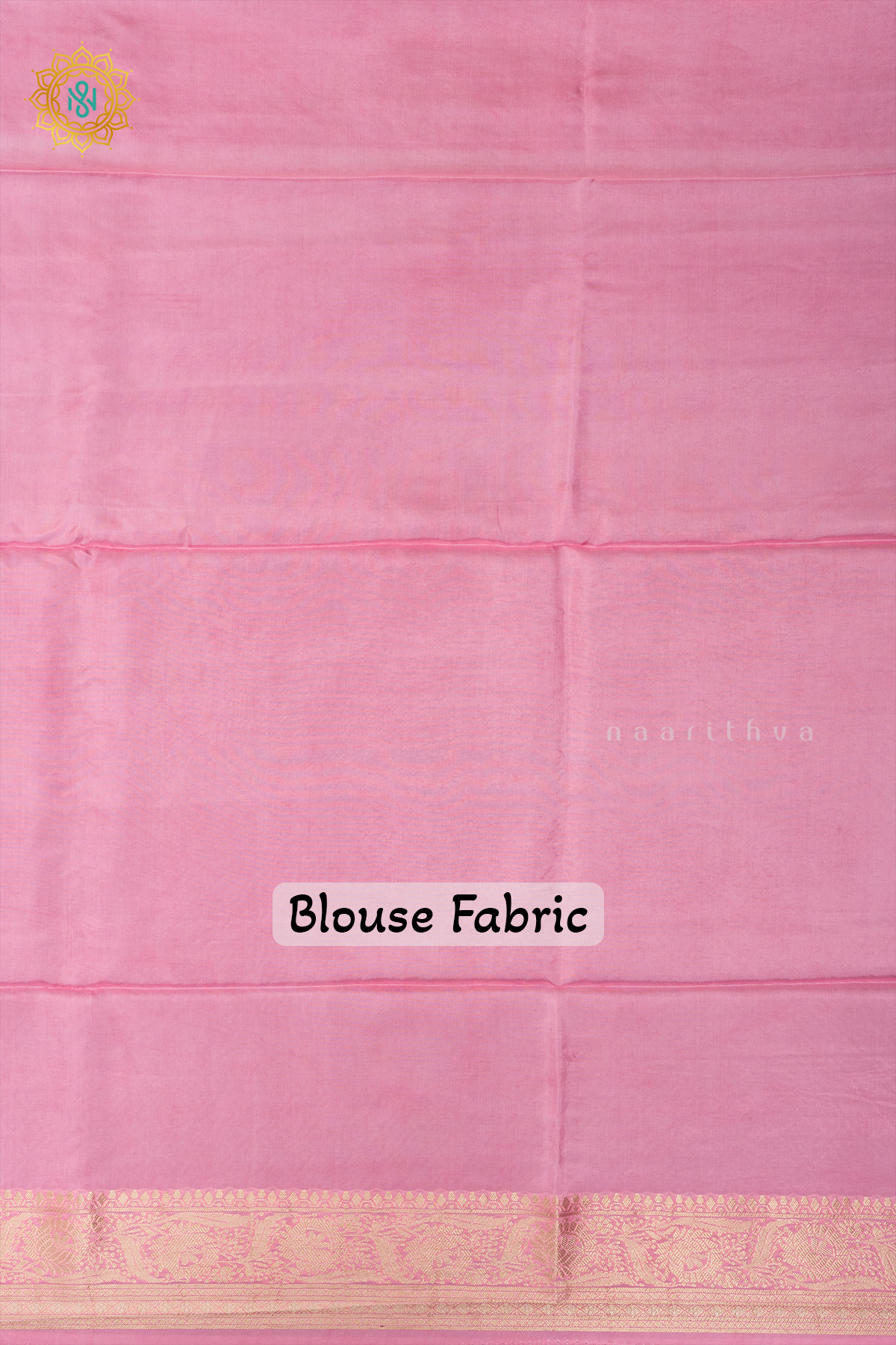 PISTA GREEN WITH LIGHT PINK - SATIN CREPE