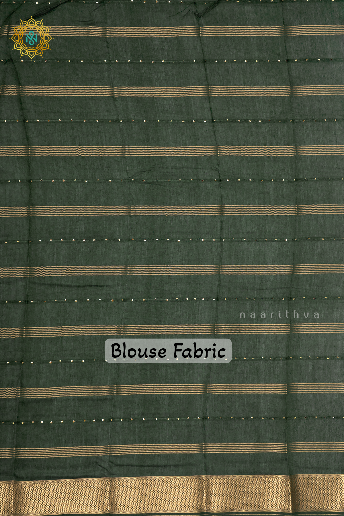 MAROON WITH GREEN - BUTTER CREPE