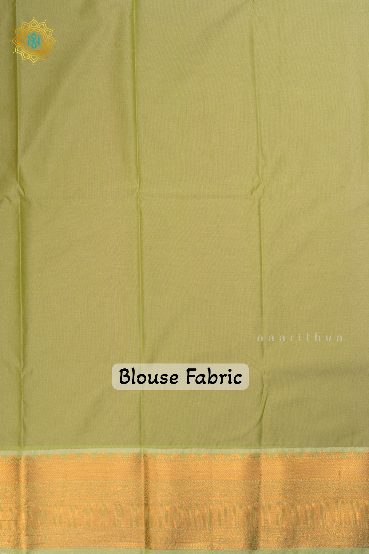 Purple with Pista Green Semi Kanchi Saree With Zari Buttas All Over And Contrast Zari Border