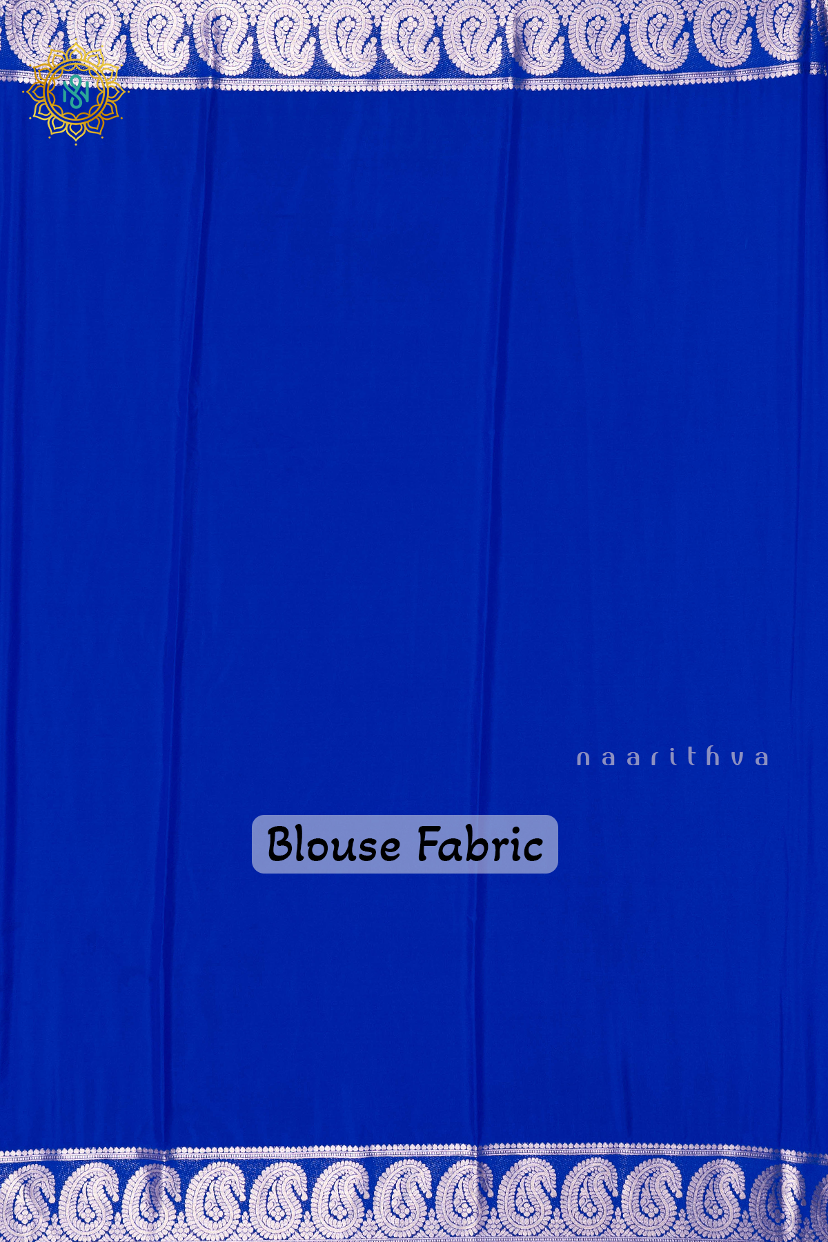 ROYAL BLUE - SEMI MYSORE CREPE SILK
