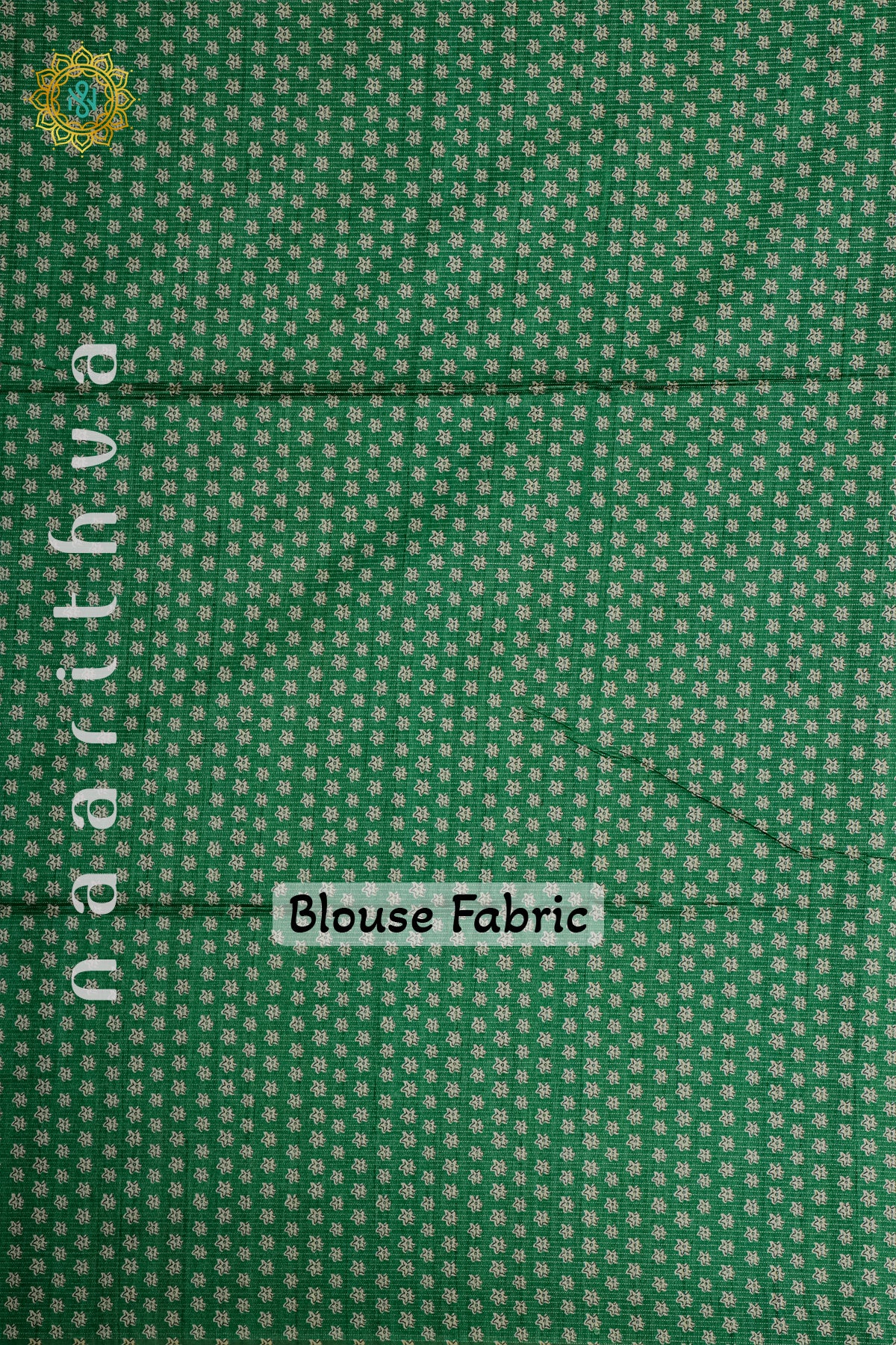 BLUE WITH GREEN - SEMI TUSSAR