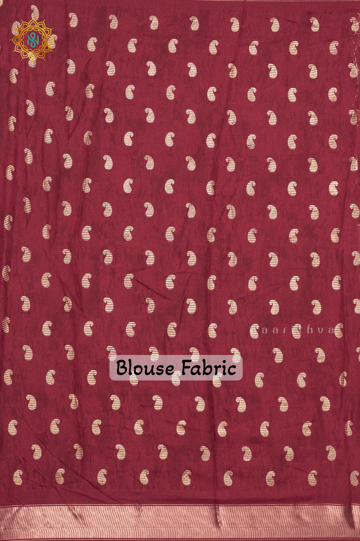 MAROON - SEMI GEORGETTE