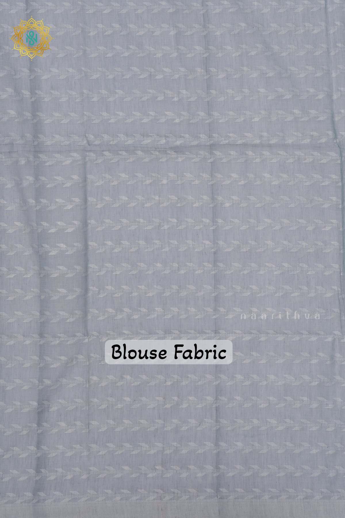 AQUA GREEN WITH GREY - MUL COTTON