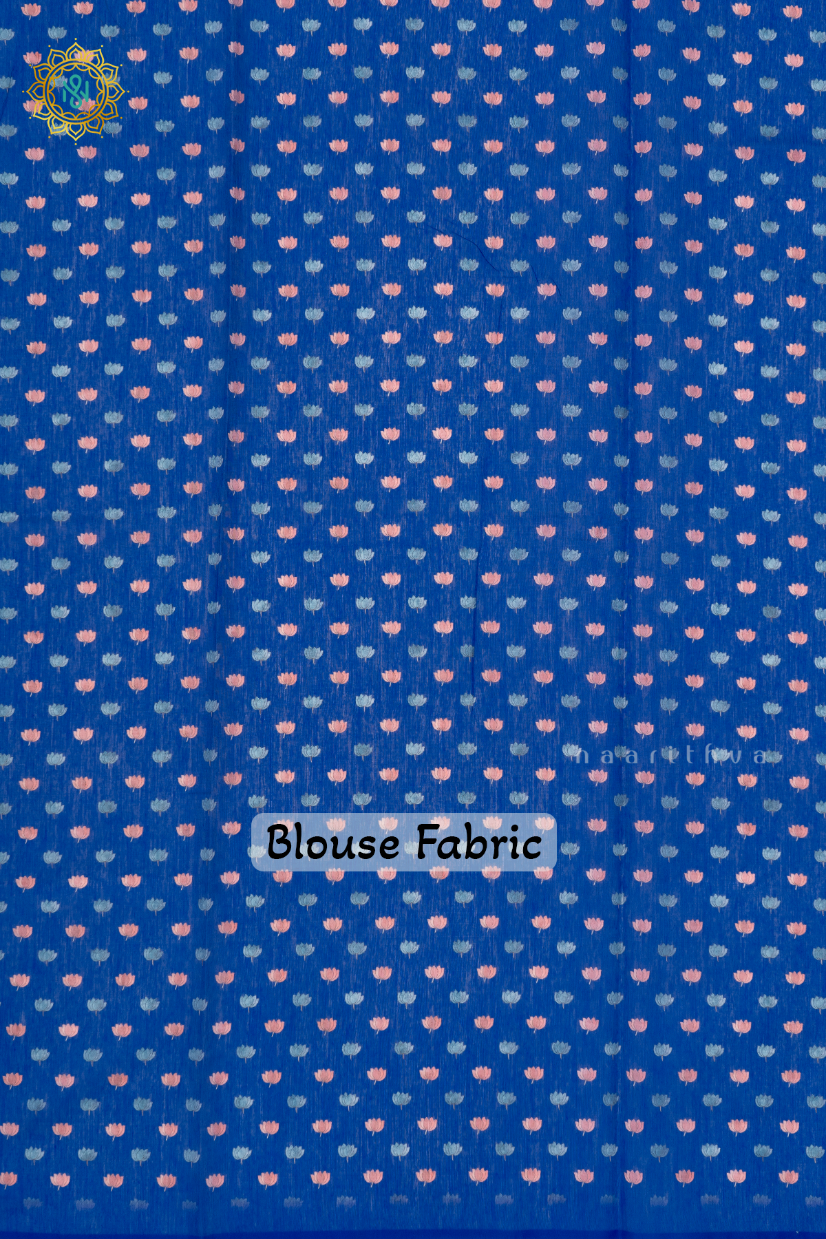BLUE - CHANDERI COTTON