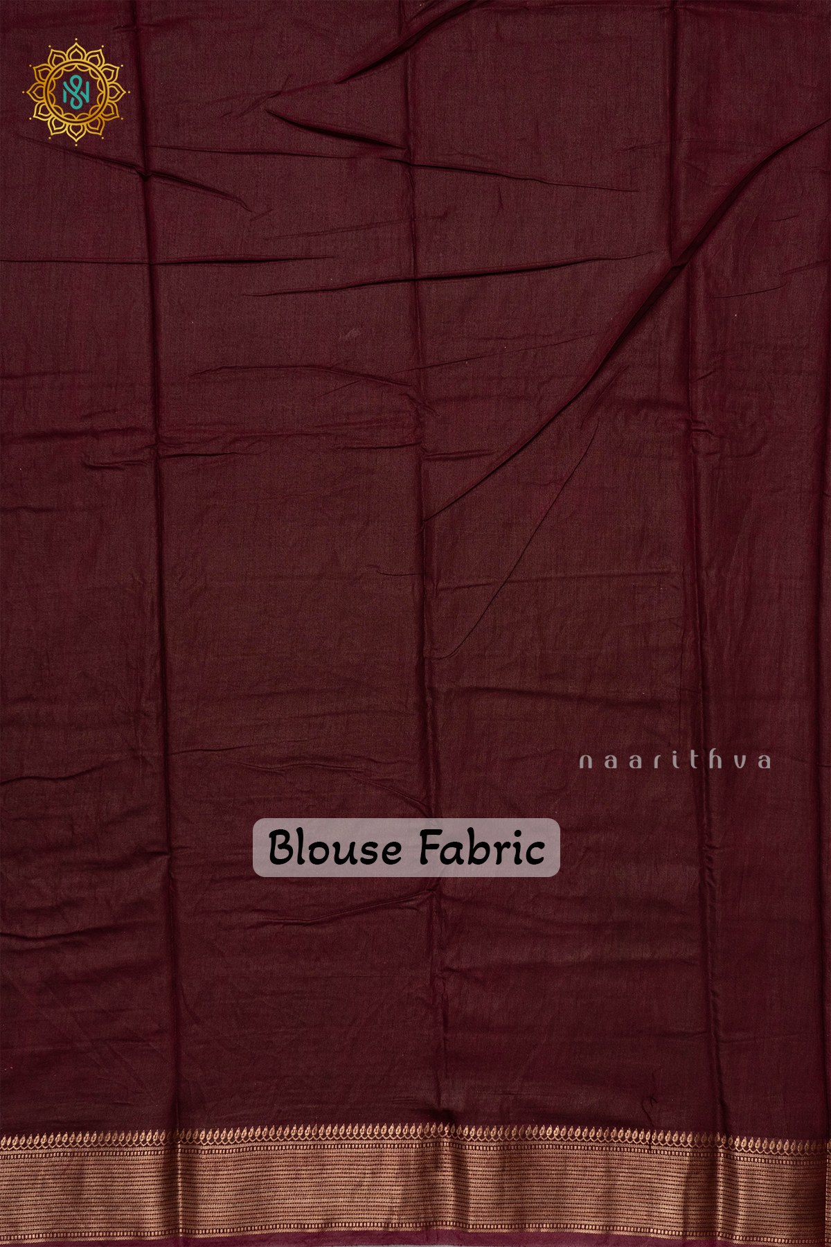 YELLOW WITH BROWN - VISCOSE COTTON