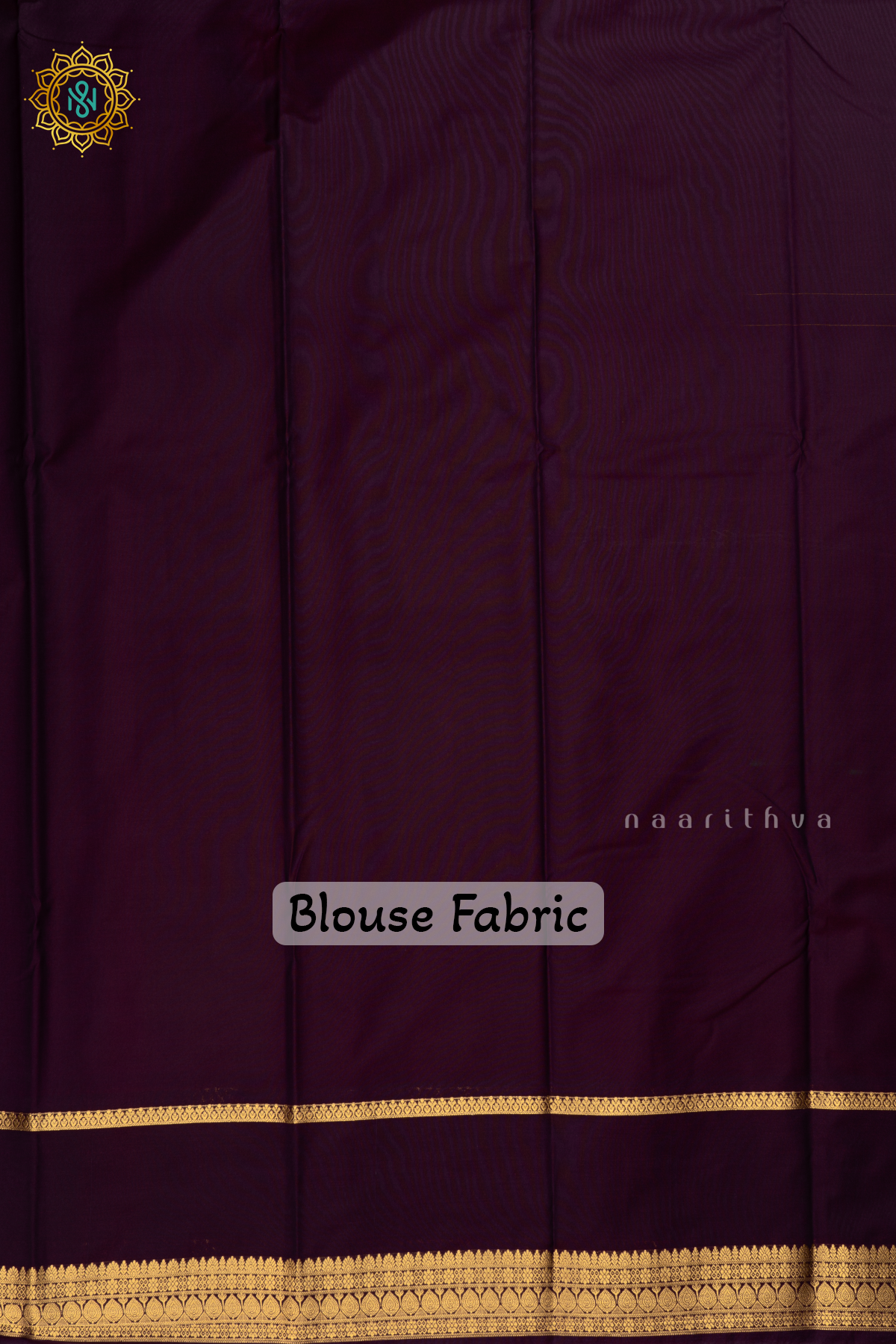 Olive Yellow with Wine Semi Kanchi Saree With Zari Buttas All Over And Contrast Zari Gap Border