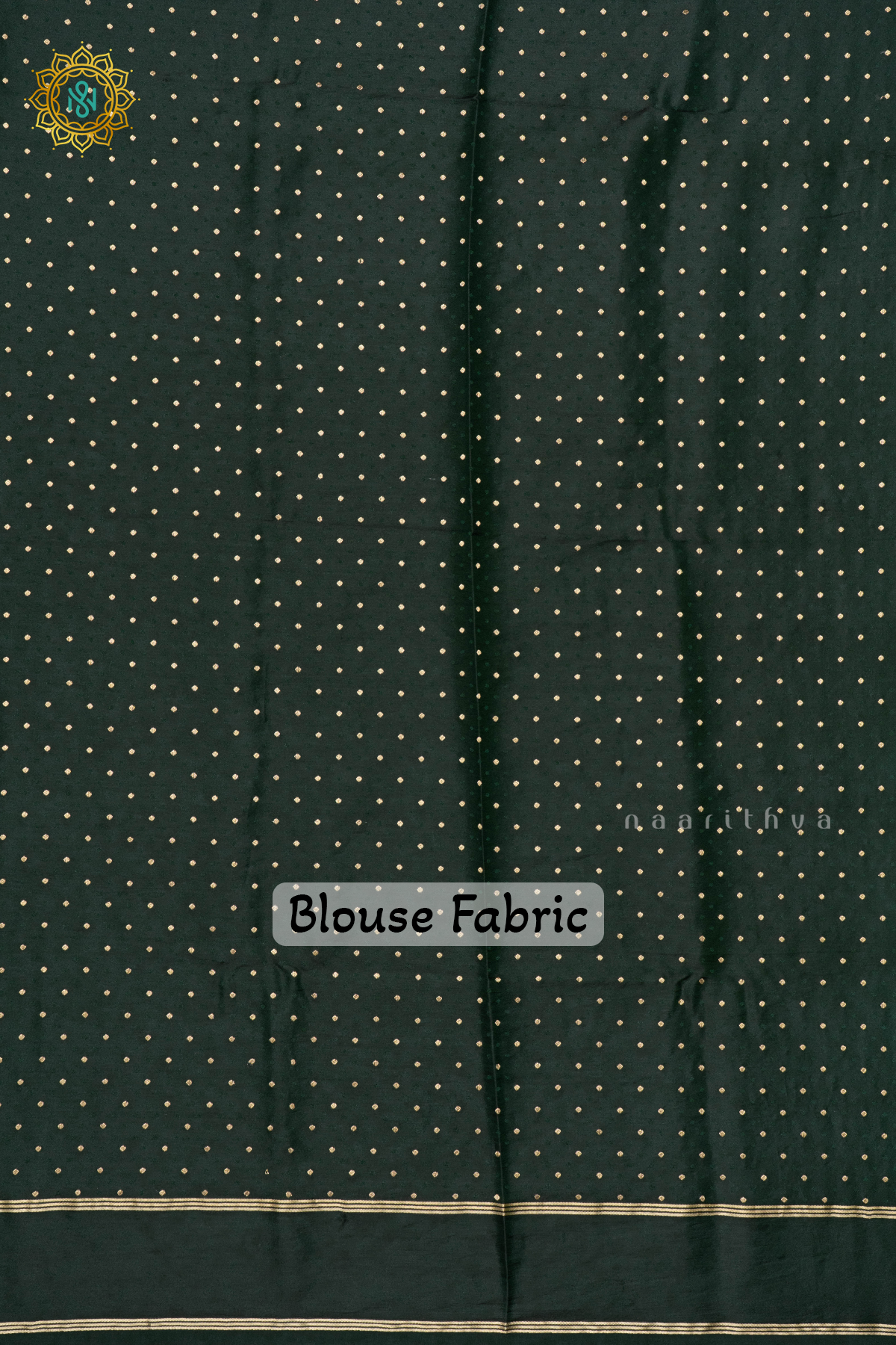 LEMON YELLOW WITH BOTTLE GREEN - SEMI SILK