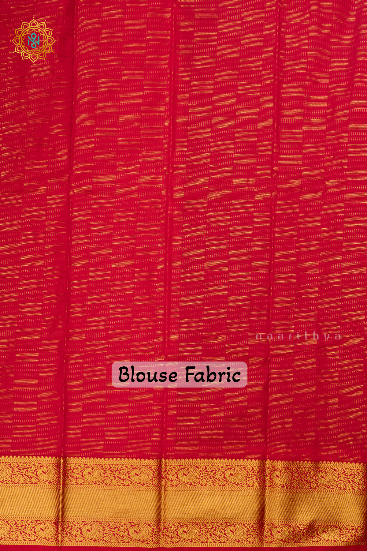 Olive Green with Rani Pink Semi Kanchi Saree With Zari Buttas All Over And Contrast Zari Border