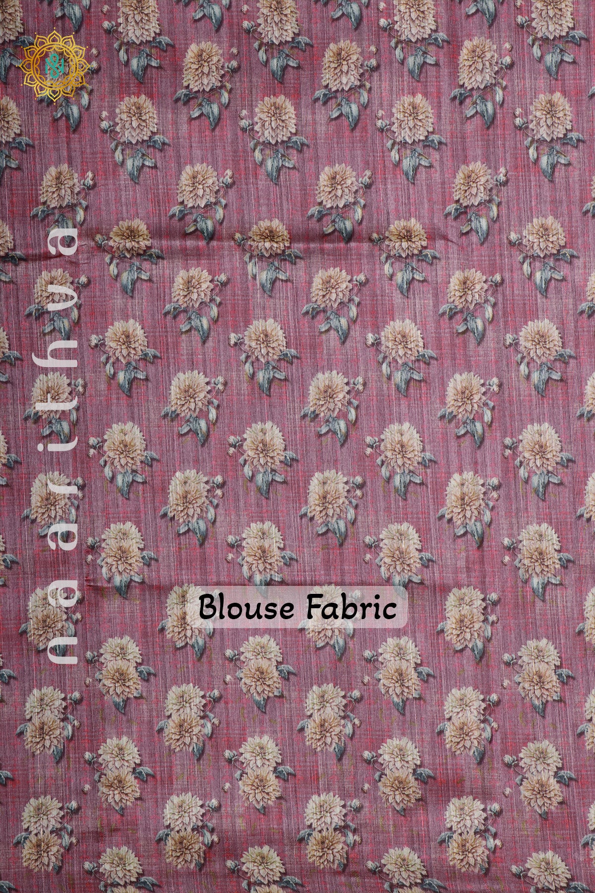 PEACHISH PINK - JUTE COTTON