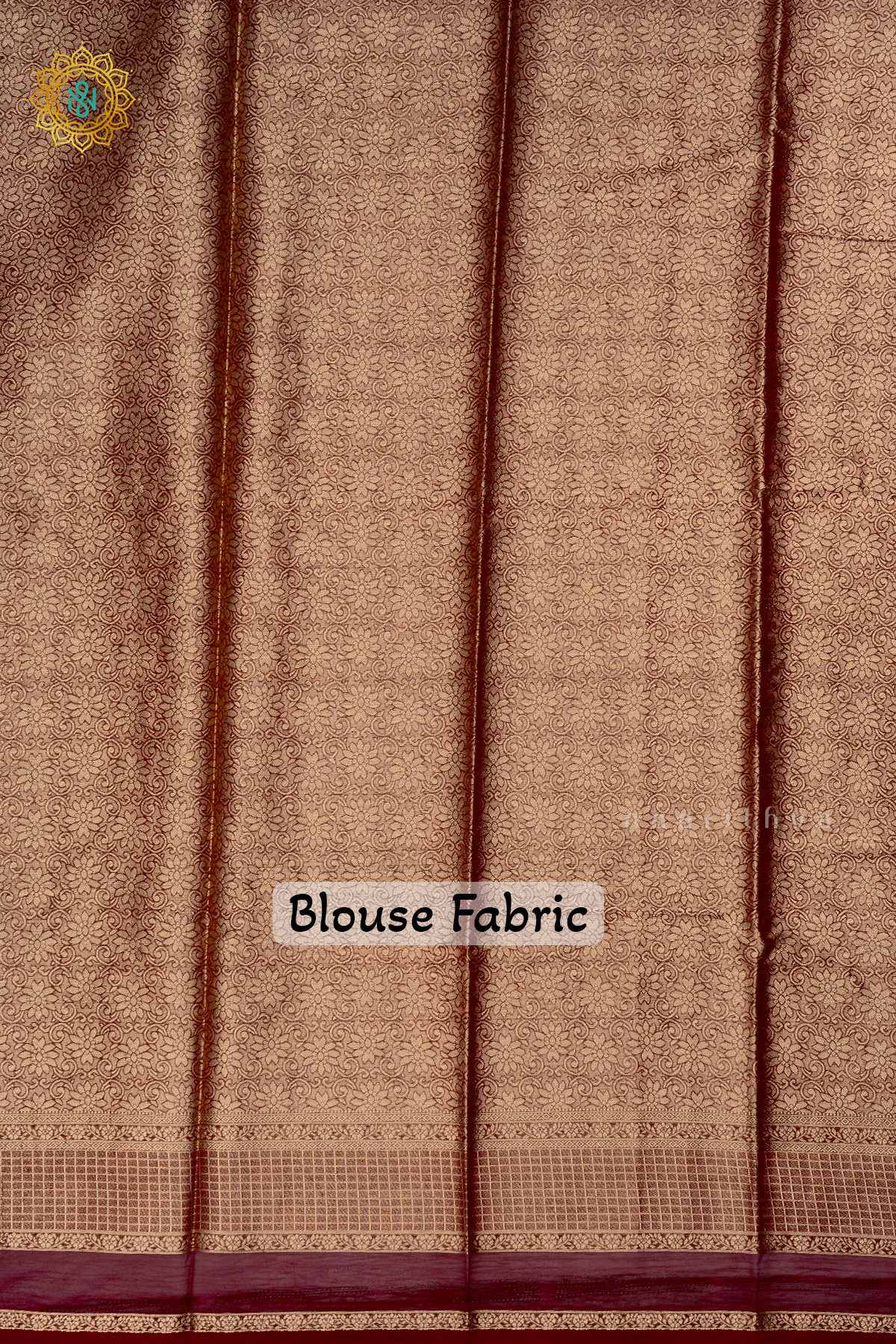 Rust Orange with Wine Semi Chiffon Georgette Saree with Allover Zari Buttas and Zari Checks Border