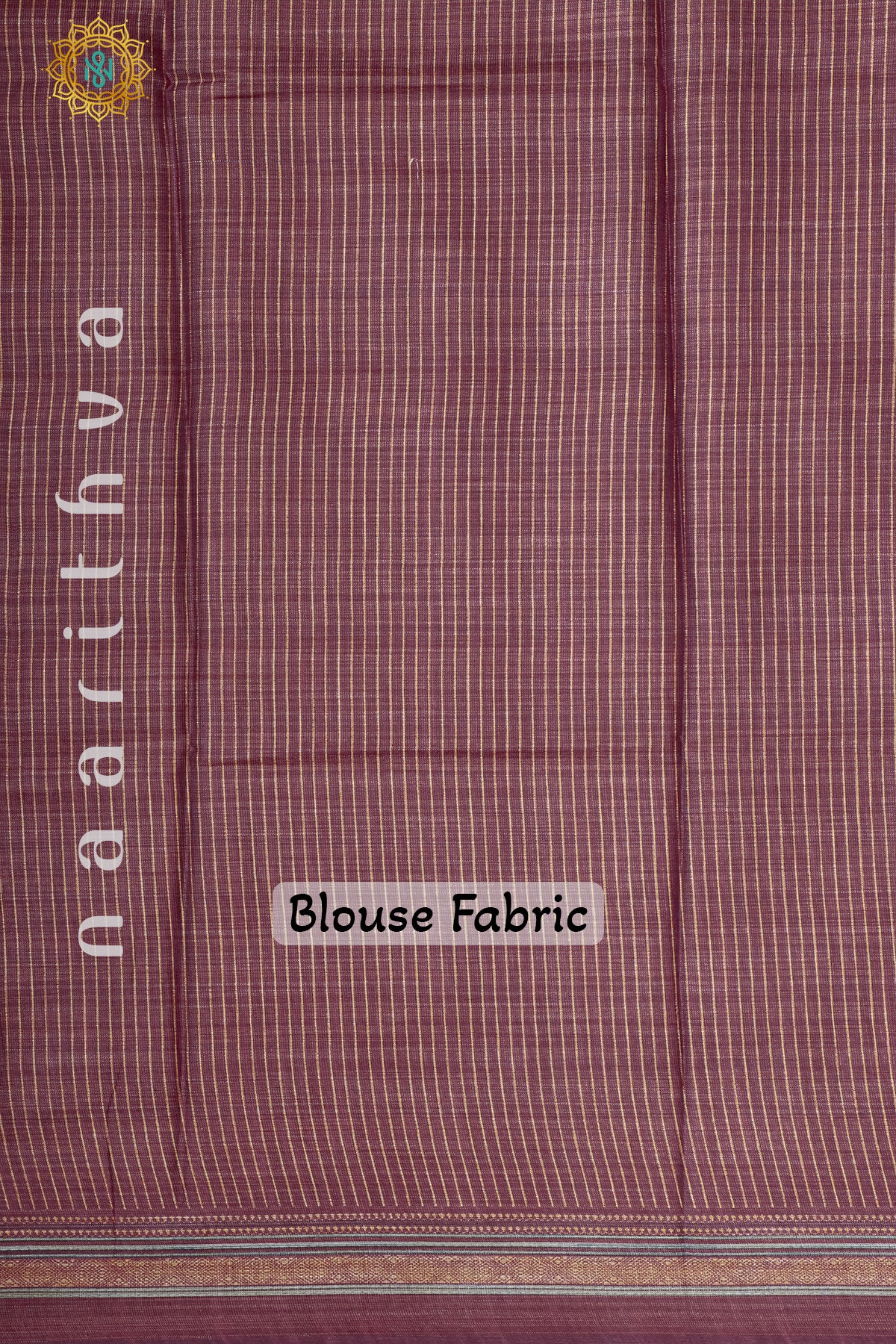 BLUE WITH MAROON - LINEN TISSUE