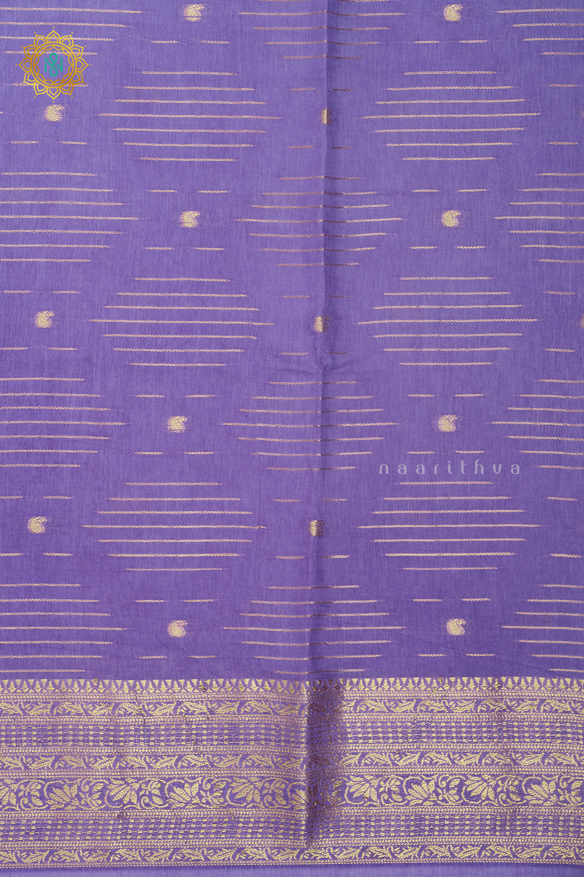 LAVENDER WITH PURPLE - DOLA SILK
