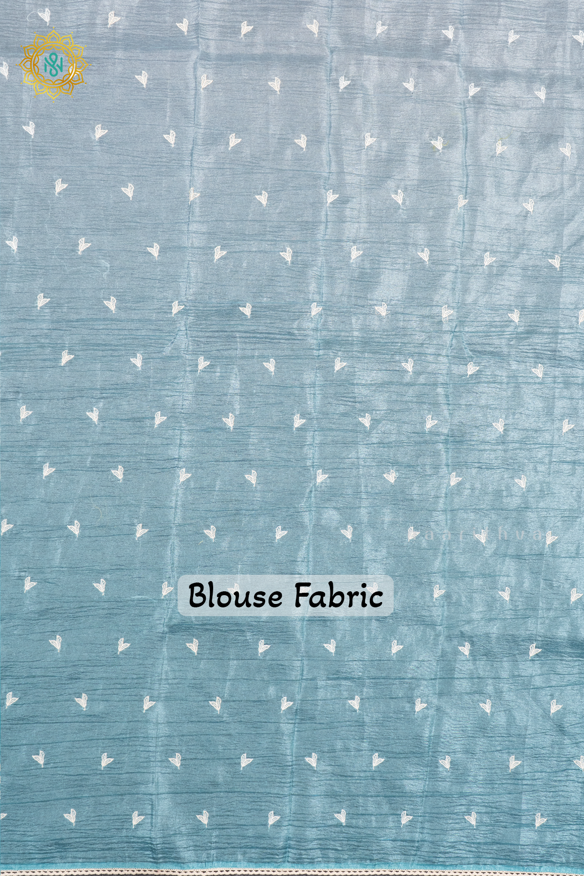 AQUA BLUE - CRUSH TISSUE