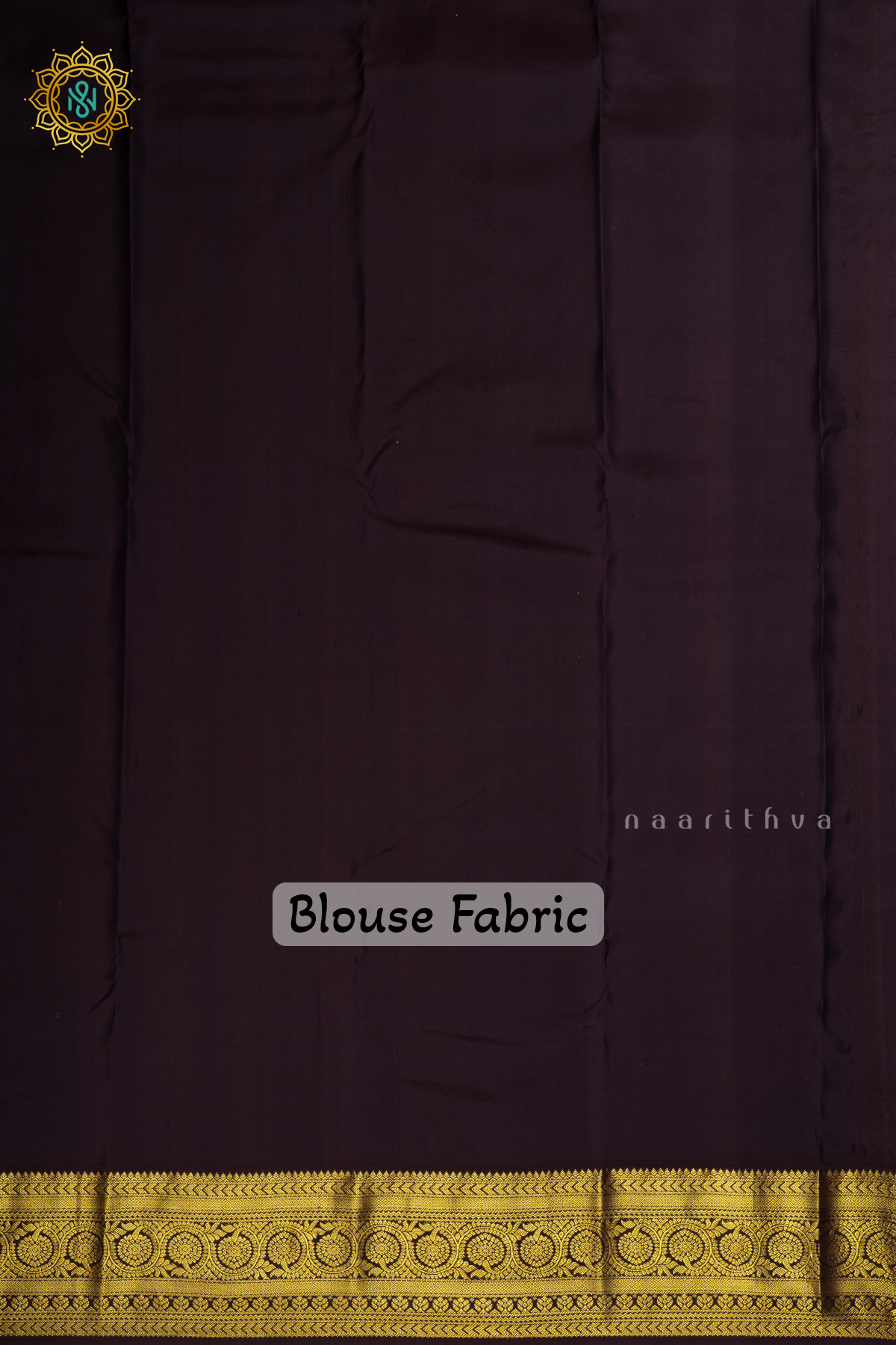 PEACH WITH DEEP WINE - PURE KANJIVARAM SILK