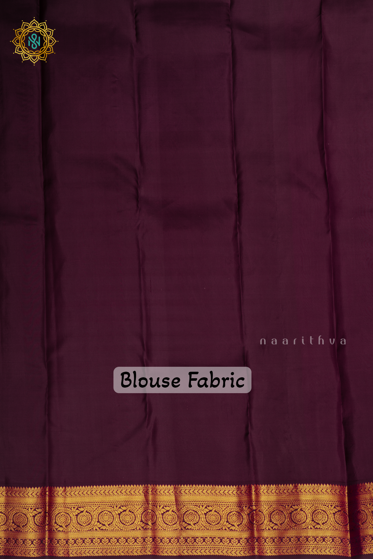 Lavender With Deep Wine Pure Kanjivaram Silk Saree With Zari Buttas On The Body And Contrast Zari Border